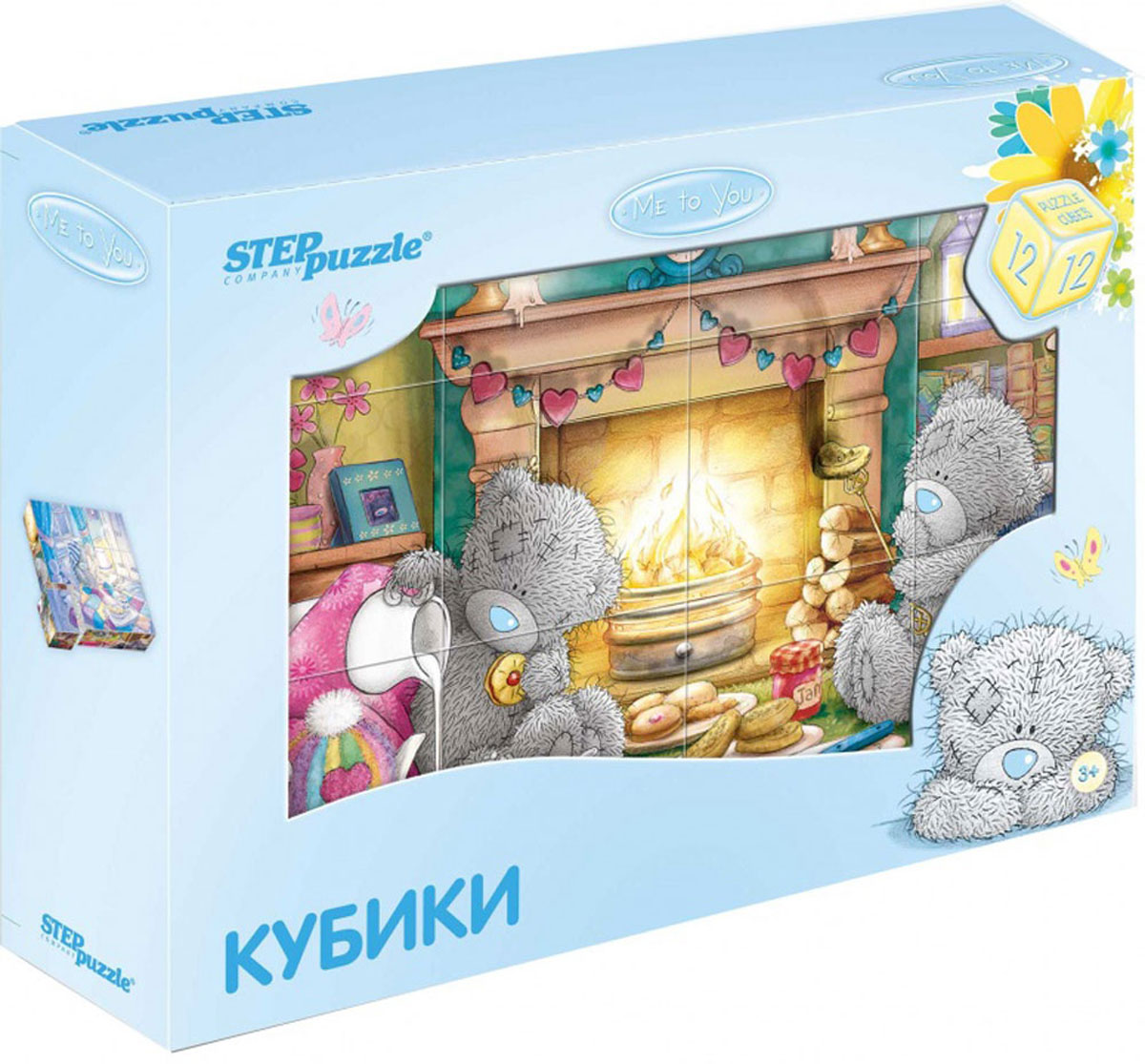 Step Puzzle Кубики Me to You87137 Step Puzzle Кубики Me to You87137С помощью кубиков Step Puzzle Me to You ребенок сможет собрать целых шесть красочных картинок с изображением любимых всеми Мишек Тедди. Игра с кубиками развивает зрительное восприятие, наблюдательность, мелкую моторику рук и произвольные движения. Ребенок научится складывать целостный образ из частей, определять недостающие детали изображения. Это прекрасный комплект для развлечения и времяпрепровождения с пользой для малыша.