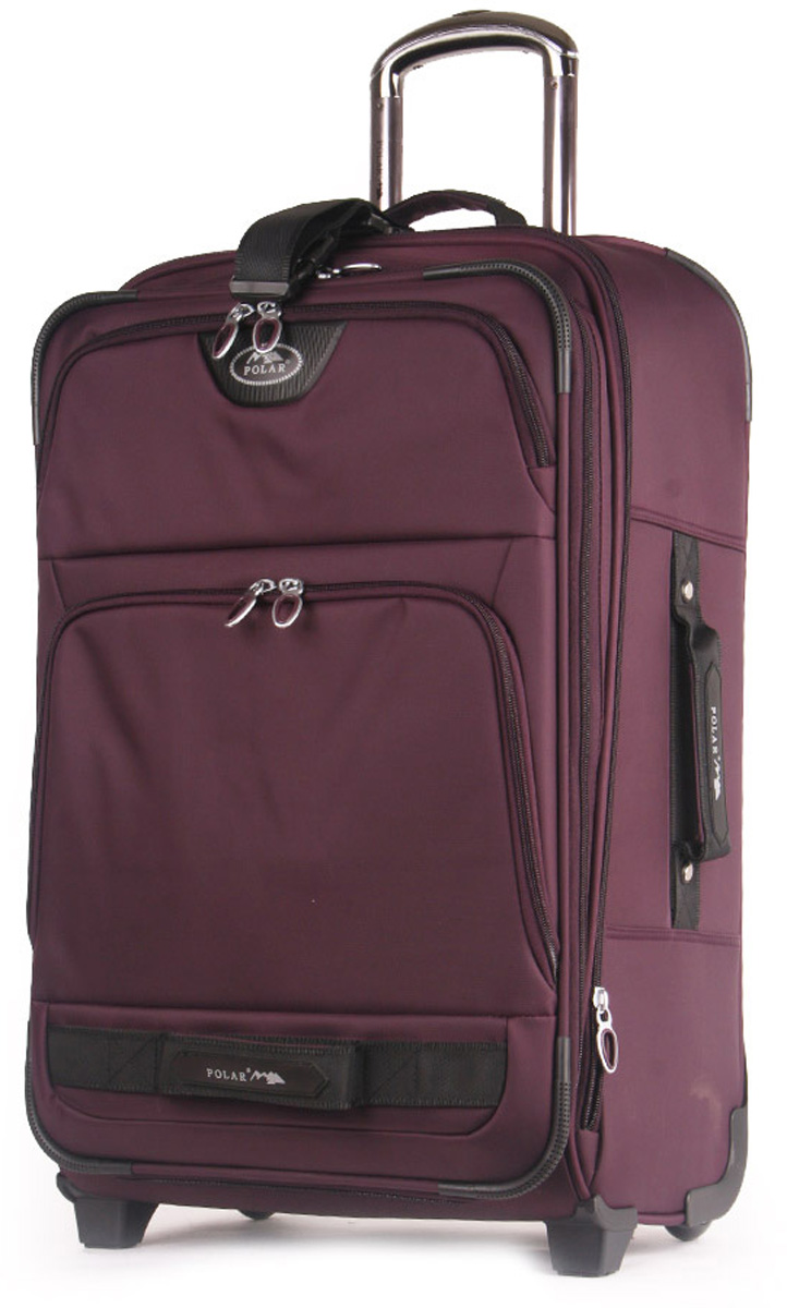 Чемодан мягкий Polar, цвет: красный, 37,5 л, 34 х 50 х 22 см. Р8508(20)Р8508(20) Чемодан мягкий Polar, цвет: красный, 37,5 л, 34 х 50 х 22 см. Р8508(20)Р8508(20)Материал – Нейлон. Компактный, но вместительный чемодан фирмы Polar с увеличением. Прорезиненные колеса на подшипниках - 2 шт., выдвижная металлическая ручка (выдвигается в два сложения на 50 см.), утопленная (спрятанная) тележка. Внутри: отдел для ноутбука диагональю 15 см, фиксаторы с зажимами для ваших вещей. Снаружи: большой и вместительный карман на молнии и маленький кармашек. Также предусмотрен кодовый замок и визитница. Идеальный чемодан для всего самого необходимого.