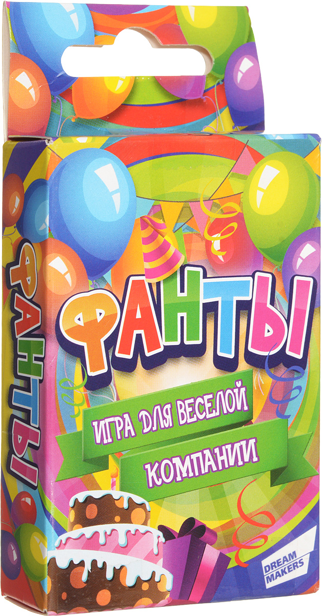 Dream Makers Настольная игра Фанты Mini1515H Dream Makers Настольная игра Фанты Mini1515HВ этой версии фантов собраны только самые лучшие и интересные задания. Они позволят вам испытать свою смекалку, проявить себя с новой стороны и, конечно же, провести время весело и с пользой. Игра для детей от 10 лет, рассчитанная на двух и более игроков развивает навыки общения и импровизации.