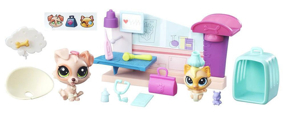 Littlest Pet Shop Набор фигурок Pet Tales B4482EU4_B8039B4482EU4_B8039 Littlest Pet Shop Набор фигурок Pet Tales B4482EU4_B8039B4482EU4_B8039Набор фигурок Littlest Pet Shop Pet Tales приведет в восторг вашего ребенка. Набор состоит из зверушек Albie Terri и Pipsy Purrville, а также множества аксессуаров на медицинскую тематику, с помощью которых ваша дочурка сможет разыгрывать различные сценки. Благодаря маленьким размерам фигурок, ребенок сможет брать их с собой на прогулку или в гости. Порадуйте своего ребенка таким замечательным подарком!