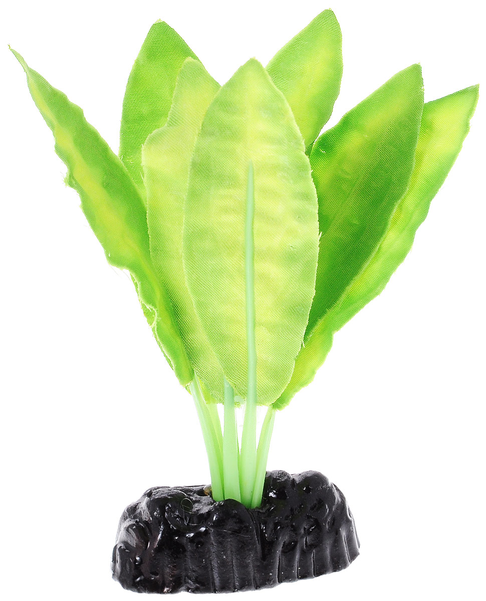 Растение для аквариума Barbus Апоногетон натанс, шелковое, высота 10 смPlant 048/10 Растение для аквариума Barbus Апоногетон натанс, шелковое, высота 10 смPlant 048/10Растение для аквариума Barbus Апоногетон натанс, выполненное из качественного шелка, станет оригинальным украшением вашего аквариума. В воде создается абсолютная имитация живого растения. Можно использовать в любой воде: пресной или морской. Изделие полностью безопасно для обитателей аквариума, не токсично, нейтрально к водному балансу, устойчиво к истиранию краски. Растение Barbus поможет вам смоделировать потрясающий пейзаж на дне вашего аквариума или террариума. Высота растения: 10 см.