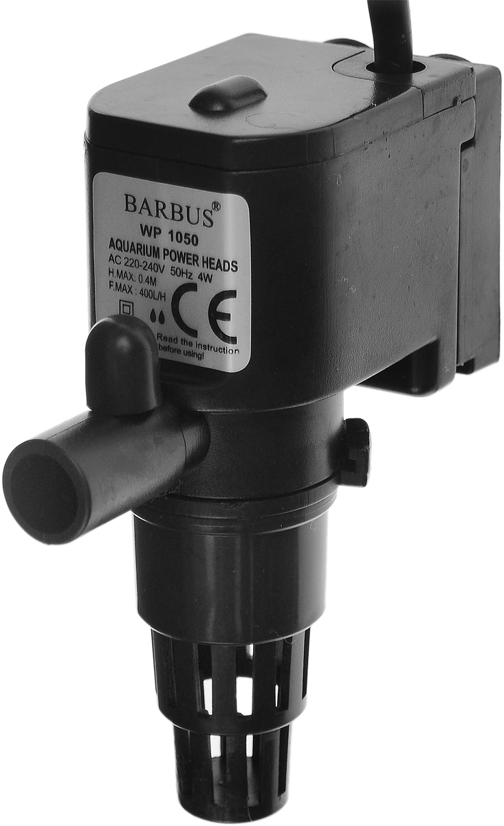 Помпа для аквариума Barbus WP-1050, водяная, 400 л/ч, 4 WPUMP 001 Помпа для аквариума Barbus WP-1050, водяная, 400 л/ч, 4 WPUMP 001Водяная помпа Barbus WP-1050 - это насос, который предназначен для подачи воды в аквариуме, подходит для пресной и соленой воды. Механическая фильтрация происходит за счёт губки, которая поглощает грязь и очищает воду. Имеет дополнительную насадку с возможностью аэрации воды. Только для полного погружения в воду. Напряжение: 220-240 В. Частота: 50/60 Гц. Производительность: 400 л/ч. Максимальная высота: 40 см. Уважаемые клиенты! Обращаем ваше внимание на возможные изменения в цвете некоторых деталей товара. Поставка осуществляется в зависимости от наличия на складе.