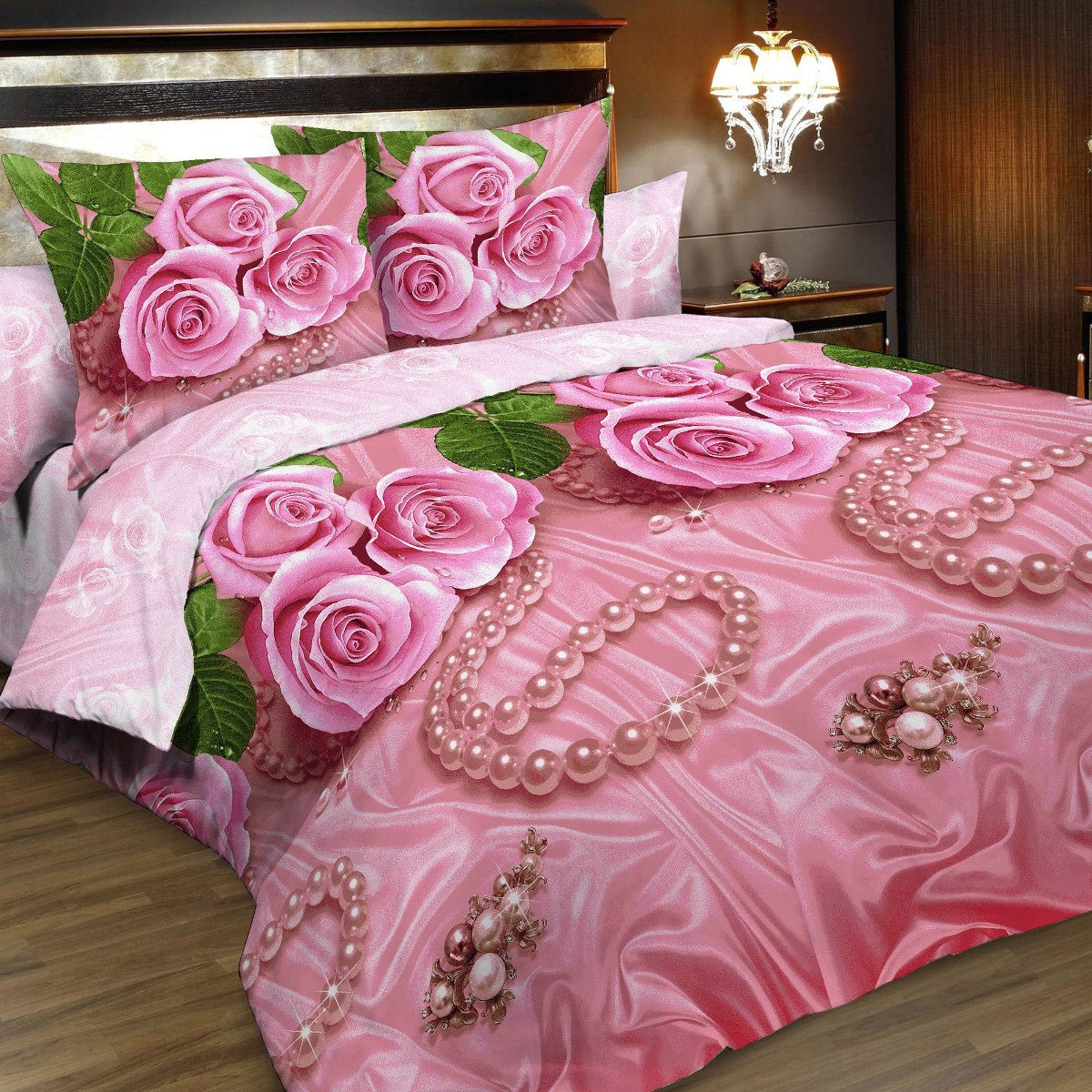 Комплект белья Letto, евро, наволочки 70х70, цвет: розовый. B161-6B161-6 Комплект белья Letto, евро, наволочки 70х70, цвет: розовый. B161-6B161-6Серия Letto «Традиция» выполнена из классической российской бязи, привычной для большинства российских покупательниц. Ткань плотная (125гр/м), используются современные устойчивые красители. Традиционная российская бязь выгодно отличается от импортных аналогов по цене, при том, что сама ткань и толще, меньше сминается и служит намного дольше. Рекомендуется перед первым использованием постирать, но не пересушивать. Применение кондиционера при стирке сделает такое постельное белье мягче и комфортней. Пододеяльник на молнии. Обращаем внимание, что расцветка наволочек может отличаться от представленной на фото.