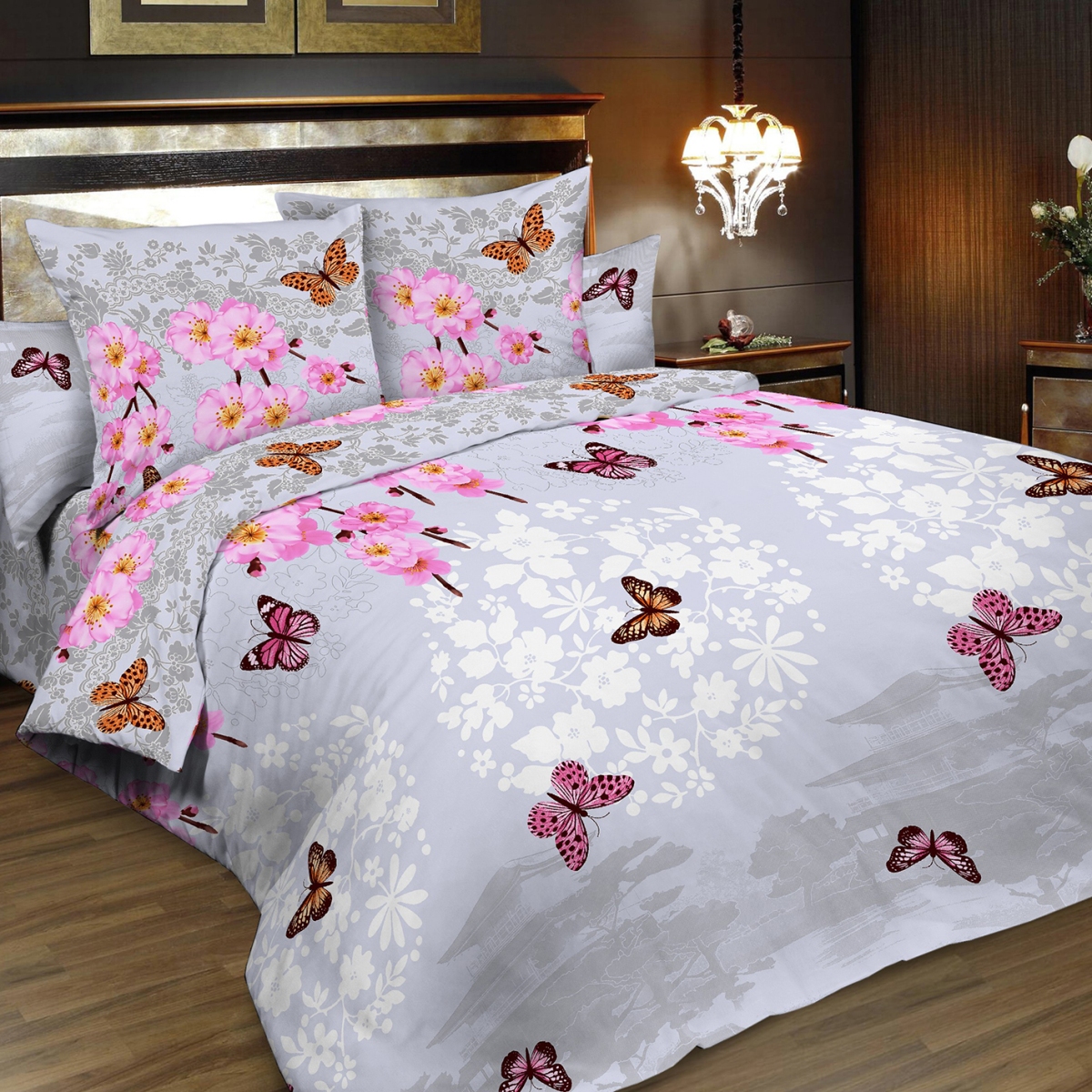 Комплект белья Letto, евро, наволочки 70х70. B187-6B187-6 Комплект белья Letto, евро, наволочки 70х70. B187-6B187-6Комплект постельного белья Letto выполнен из классической российской бязи (хлопка). Комплект состоит из пододеяльника, простыни и двух наволочек. Постельное белье, оформленное изображением цветов и бабочек, имеет изысканный внешний вид. Пододеяльник снабжен молнией. Благодаря такому комплекту постельного белья вы сможете создать атмосферу роскоши и романтики в вашей спальне. Уважаемые клиенты! Обращаем ваше внимание на тот факт, что расцветка наволочек может отличаться от представленной на фото.
