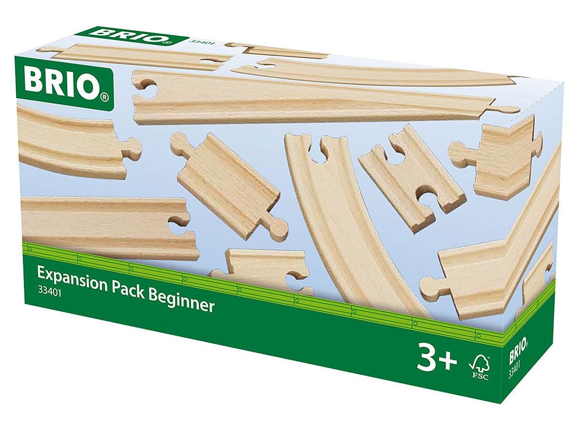Brio Рельсы базовые33401 Brio Рельсы базовые33401Игровой набор Рельсы базовые предназначен для машинок и паровозиков Brio. Он включает в себя 11 элементов железной дороги, выполненных из неокрашенного дерева. В наборе имеются короткие, средние, длинные и закругленные рельсы. Железные дороги позволяют ребенку не только получать удовольствие от игры, но и развивать пространственное воображение, мелкую моторику и координацию движений. Набор совместим со всеми железными дорогами и паровозиками Brio. Ваш малыш часами будет играть с набором, придумывая разные истории. Машинки и паровозики в комплект не входят.