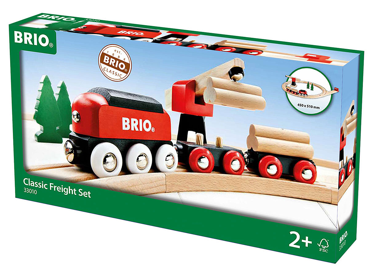Brio Железная дорога с подъемным краном33010 Brio Железная дорога с подъемным краном33010Вашему ребенку обязательно понравится железная дорога с подъемным краном от компании Brio. Механический кран с магнитом легко наполняет вагоны специальным грузом. Вагон соединяется с паровозом при помощи магнитов. В вагон удобно поместится груз в виде бревен. Паровозик можно катать по дороге руками. Из рельсов можно построить круглую железную дорогу, а по периметру поставить фигурки деревьев. С набором можно играть отдельно или использовать как дополнение к другим наборам Brio. В наборе 18 элементов. Набор совместим со всеми железными дорогами и паровозиками Brio. Размер железной дороги в собранном виде - 45 см х 51 см.