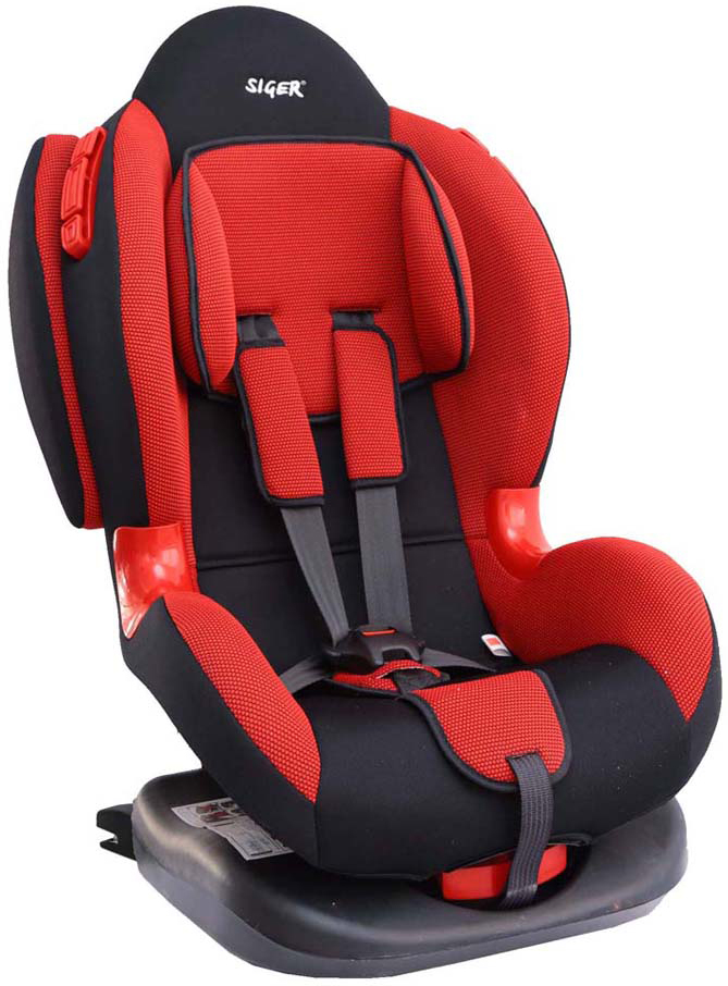 Siger Автокресло Кокон IsoFix цвет красный от 9 до 25 кгKRES0117 Siger Автокресло Кокон IsoFix цвет красный от 9 до 25 кгKRES0117Автокресло SigeКокон IsoFix относится к возрастной группе 1/2, для детей от 1 года до 7 лет, весом от 9 кг до 25 кг. Мягкий подголовник, специальная ортопедическая спинка и накладки внутренних ремней повышают уровень комфорта во время поездки. Специальные пластиковые накладки и направляющие штатного ремня гарантируют правильное прохождение ремня безопасности. Автокресло Siger Кокон Isofix имеет ярко-выраженную боковую и тыльную защиту головы. Чехол изготовлен из качественного износостойкого и гипоаллергенного материала. Шесть положений регулировки наклона автокресла позволяют ребенку удобно спать в дороге. За счет европейской системы крепления Isofix достигается безошибочная установка кресла в два щелчка. Автокресло крепится к силовому каркасу автомобиля, что обеспечивает повышенную безопасность. Детские удерживающие устройства Siger разработаны и выполнены в России с учетом анатомии российских детей. Двухпозиционная регулировка внутренних ремней позволяет...