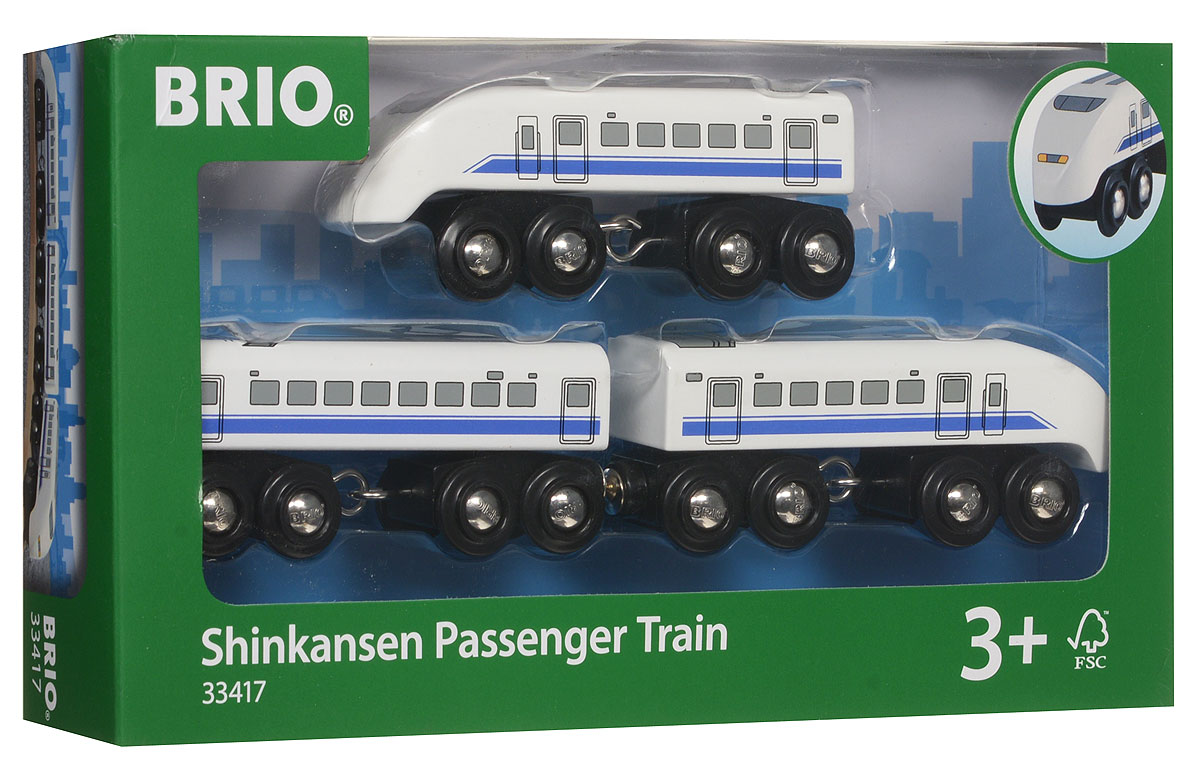 Brio Поезд Экспресс33417 Brio Поезд Экспресс33417Вашему ребенку обязательно пригодится в игре с железной дорогой игрушка Brio Поезд Экспресс. Игрушка выполнена из дерева, пластика и металла в виде скорого поезда, состоящего из трех вагончиков. Вагоны имеют металлические втулки колес и магнитное соединение для вагонов. С помощью магнита элементы поезда могут присоединяться к любому паровозику или машинке. Отсутствие механизмов позволяет катать игрушку руками. Железные дороги позволяют ребенку не только получать удовольствие от игры, но и развивать пространственное воображение, мелкую моторику и координацию движений.