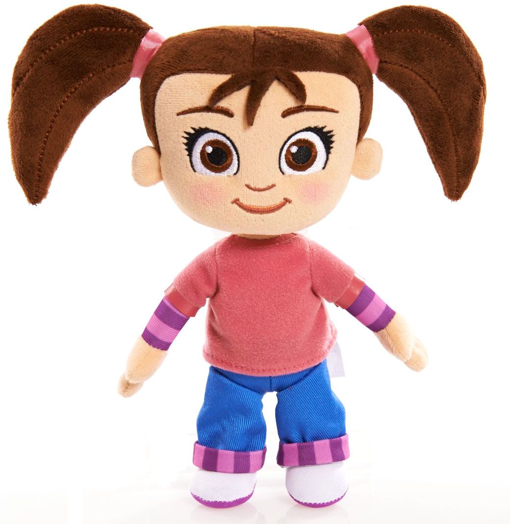 Kate and Mim-Mim Мягкая игрушка Катя73101 Kate and Mim-Mim Мягкая игрушка Катя73101Катя - главная героиня нового детского мультфильма Катя и Мим-Мим.Мягкая кукла - это отличный подарок, который порадует не только поклонницу мультсериала, повествующего о путешествиях маленькой девочки по стране фантазии Мимилу, но и абсолютно всех, кто любит милые, добрые плюшевые игрушки. Кукла изготовлена только из мягких текстильных материалов, без использования пластиковых деталей. Симпатичное улыбчивое личико вышито цветными нитками, наполнитель - чистый гипоаллергенный синтепон. Благодаря отсутствию жестких деталей, игрушка совершенно безопасна даже для маленького ребенка, она очень приятна на ощупь, малыш может брать её с собой в кроватку без риска пораниться во сне. Игрушку можно стирать с использованием мягких моющих средств.
