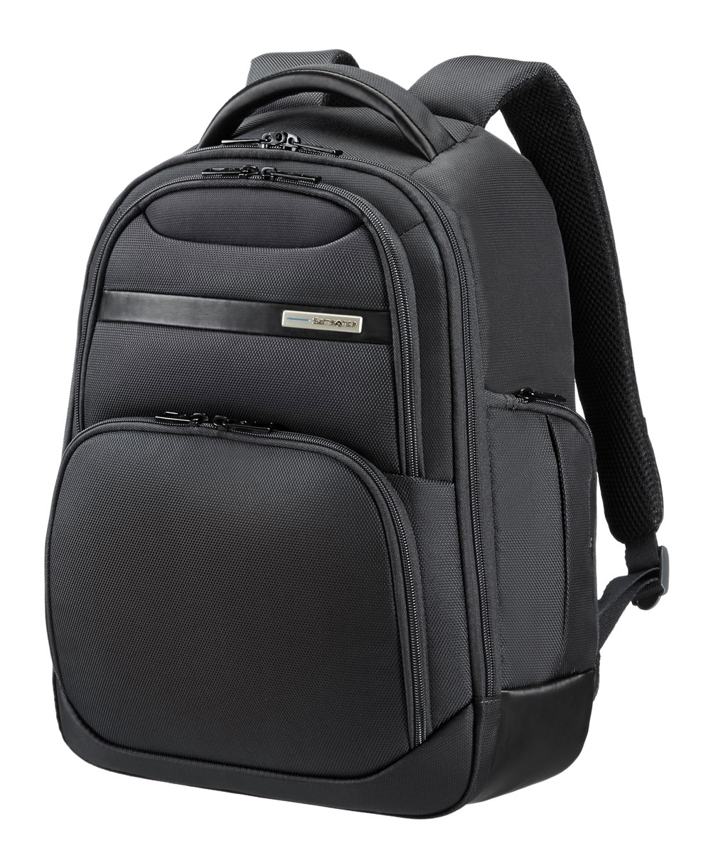 Рюкзак для ноутбука Samsonite, цвет: черный, 15 л, 31,5 х 17,5 х 42 см39V*09007 Рюкзак для ноутбука Samsonite, цвет: черный, 15 л, 31,5 х 17,5 х 42 см39V*09007Сочетание прочного полиэстера и элементов полиуретана с отполированной металлической фурнитурой;потайной карман для хранения; удобные и хорошо организованные модели рюкзаков