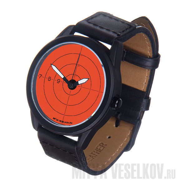 Часы Mitya Veselkov Мишень. MVBlack-35MVBlack-35 Часы Mitya Veselkov Мишень. MVBlack-35MVBlack-35Часы Mitya Veselkov Мишень выполнены из нержавеющей стали, натуральной кожи и минерального стекла. Часы оснащены кварцевым механизмом с тремя стрелками, полированным корпусом, устойчивым к царапинам минеральным стеклом. Изделие дополнено кожаным браслетом с пряжкой, которая позволит легко снимать и надевать часы. Часы упакованы в оригинальный фирменный стаканчик Mitya Veselkov.
