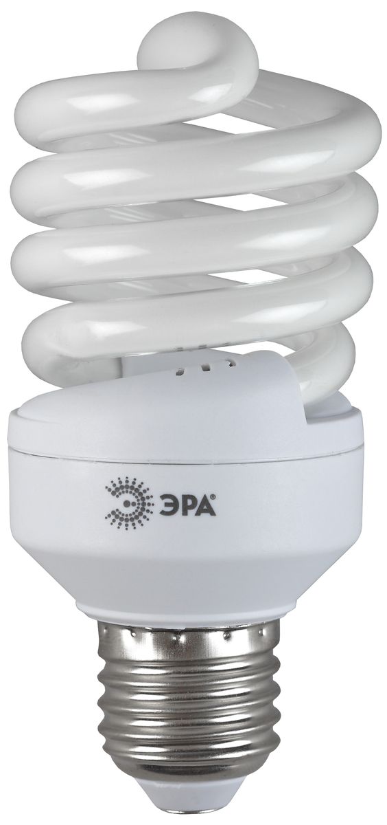 Лампа энергосберегающая ЭРА, мягкий белый свет, цоколь E27, 20 W5060138474062 Лампа энергосберегающая ЭРА, мягкий белый свет, цоколь E27, 20 W5060138474062Энергосберегающая лампа ЭРА - традиционная энергосберегающая лампа, экономит до 80% электроэнергии и на 20% сокращает коммунальные платежи. Срок службы до 12000 часов. Сопоставимые размеры с обычной лампой накаливания. Адаптивная система зажигания обеспечивает мгновенное включение и плавный разогрев лампы за 1 мин. Надежное зажигание и стабильная светоотдача при температуре от -25°С до +50°С. Не нагревается до высоких температур и может использоваться в любых светильниках. Высокий коэффициент цветопередачи, Ra>82. Отсутствие искажения цвета освещаемых объектов. Повышенная светоотдача. Используется качественный люминофор. Технология superbright.