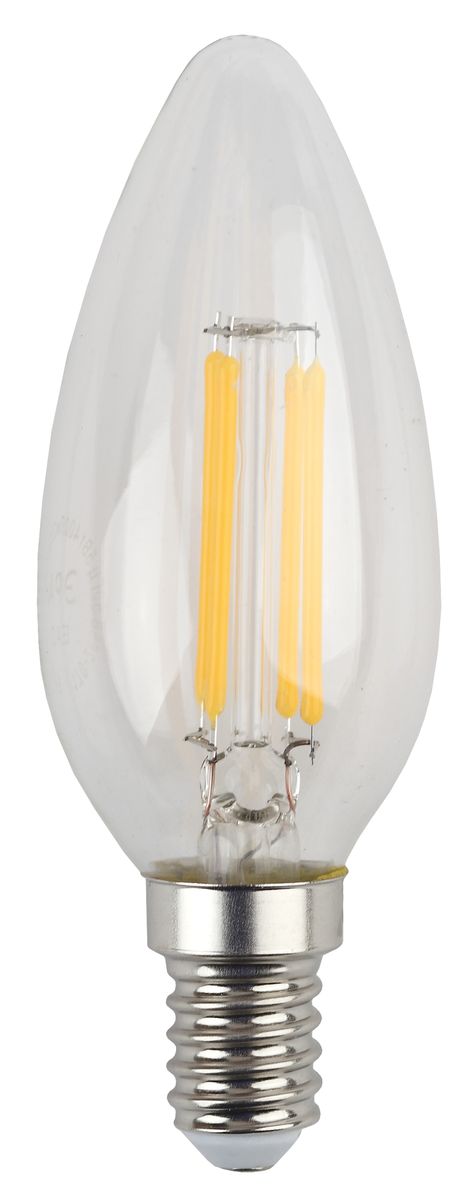 Лампа светодиодная ЭРА F-LED, цоколь E14, 170-265V, 5W, 4000К. B35-5w-840-E145055945528909 Лампа светодиодная ЭРА F-LED, цоколь E14, 170-265V, 5W, 4000К. B35-5w-840-E145055945528909Светодиодная лампа ЭРА F-LED является самым перспективным источником света. Основным преимуществом данного источника света является длительный срок службы и очень низкое энергопотребление, так, например, по сравнению с обычной лампой накаливания светодиодная лампа служит в среднем в 50 раз дольше и потребляет в 10-15 раз меньше электроэнергии. При этом светодиодная лампа практически не подвержена механическому воздействию из-за прочной конструкции и позволяет получить любой цвет светового потока, что, несомненно, расширяет возможности применения и позволяет создавать новые решения в области освещения. Максимально похожа на лампу накаливания, может использоваться в дизайнерских интерьерах. Угол рассеивания светового потока 360 градусов.