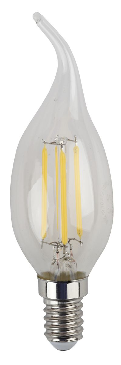 Лампа светодиодная ЭРА F-LED, цоколь E14, 170-265V, 5W, 4000К5055945528923 Лампа светодиодная ЭРА F-LED, цоколь E14, 170-265V, 5W, 4000К5055945528923Светодиодная лампа ЭРА F-LED является самым перспективным источником света. Основным преимуществом данного источника света является длительный срок службы и очень низкое энергопотребление, так, например, по сравнению с обычной лампой накаливания светодиодная лампа служит в среднем в 50 раз дольше и потребляет в 10-15 раз меньше электроэнергии. При этом светодиодная лампа практически не подвержена механическому воздействию из-за прочной конструкции и позволяет получить любой цвет светового потока, что, несомненно, расширяет возможности применения и позволяет создавать новые решения в области освещения. Максимально похожа на лампу накаливания, может использоваться в дизайнерских интерьерах. Угол рассеивания светового потока 360 градусов.
