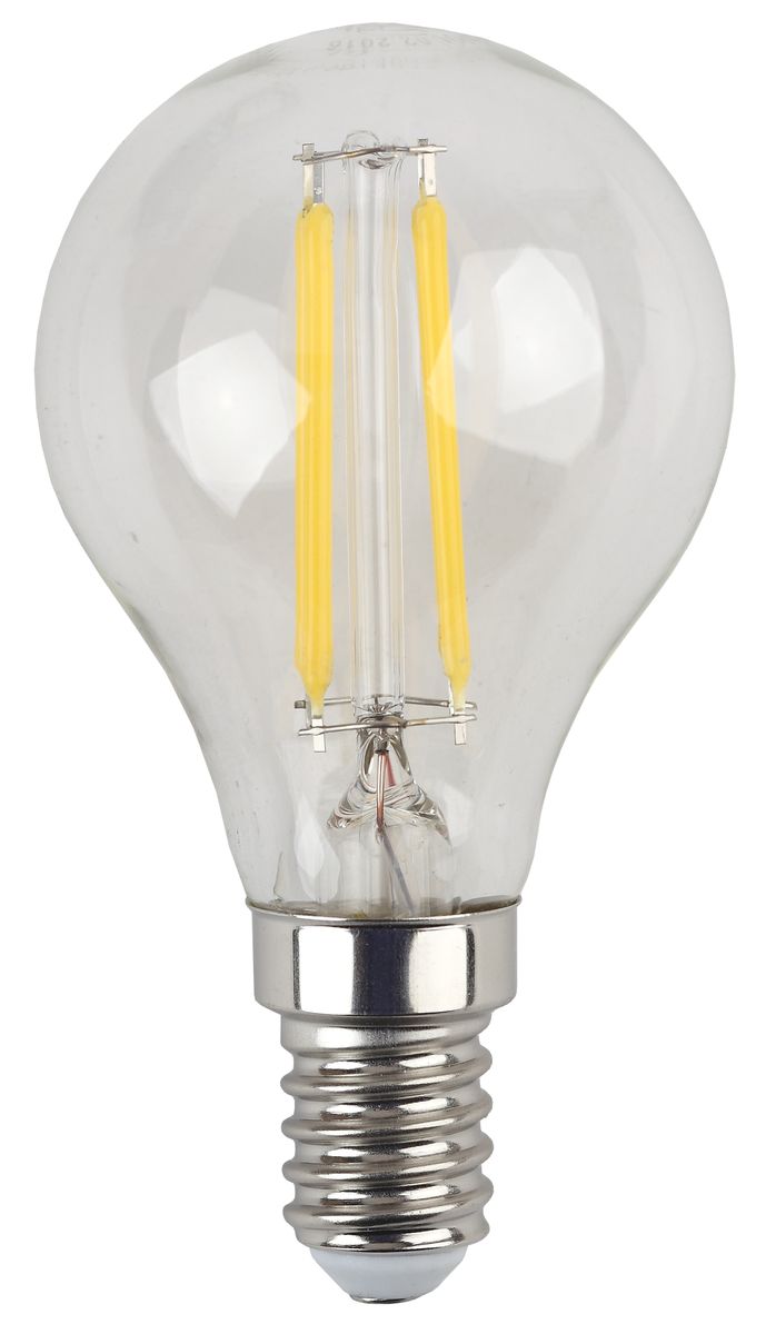 Лампа светодиодная ЭРА F-LED, цоколь E14, 170-265V, 5W, 2700К5055945528930 Лампа светодиодная ЭРА F-LED, цоколь E14, 170-265V, 5W, 2700К5055945528930Светодиодная лампа ЭРА F-LED является самым перспективным источником света. Основным преимуществом данного источника света является длительный срок службы и очень низкое энергопотребление, так, например, по сравнению с обычной лампой накаливания светодиодная лампа служит в среднем в 50 раз дольше и потребляет в 10-15 раз меньше электроэнергии. При этом светодиодная лампа практически не подвержена механическому воздействию из-за прочной конструкции и позволяет получить любой цвет светового потока, что, несомненно, расширяет возможности применения и позволяет создавать новые решения в области освещения. Максимально похожа на лампу накаливания, может использоваться в дизайнерских интерьерах. Угол рассеивания светового потока 360 градусов.