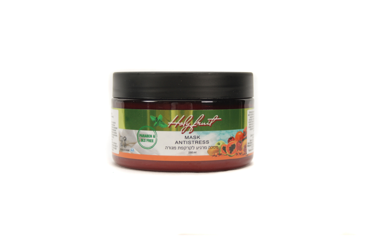 Holy Fruit Маска Маска Антистресс (эвкалипт-мята) Mask for hair- Anti-Stress, 250 мл7290008564595 Holy Fruit Маска Маска Антистресс (эвкалипт-мята) Mask for hair- Anti-Stress, 250 мл7290008564595Маска для волос из линии антистрессового ухода Holy Fruit, включающей Shampoo Anti-Stress и Conditioner Anti-Stress. Активные компоненты - масла эвкалипта и мяты усиливают терапевтические воздействия всего тщательно сбалансированного состава. Молочная кислота и минералы Мертвого моря оказывают антибактериальный эффект. Целительные свойства крапивы, алоэ, арганы нормализуют обменные процессы в клетках кожи головы, питают и наполняют энергией волосы. Масла подсолнечника, граната и апельсина восполняют недостаток витаминов и микроэлементов.
