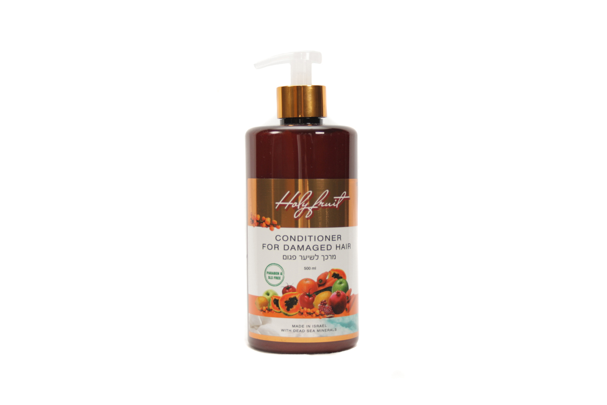 Holy Fruit Кондиционер для поврежденных волос (Орех макадамия - облепиха) Conditioner for damaged hair, 500 мл7290008564717 Holy Fruit Кондиционер для поврежденных волос (Орех макадамия - облепиха) Conditioner for damaged hair, 500 мл7290008564717Мы создали линию для защиты и восстановления волос: шампунь, кондиционер и маску, обогащенные маслами ореха макадамия и облепихи. Кондиционер так же, как и шампунь, содержит масло макадамии, чудодейственное для волос. Оно обладает высокой антиоксидантной и восстанавливающей способностью. Волосы после ополаскивания становятся послушными, наполняются силой, обретают здоровый блеск. Масло облепихи питает кожу головы, восстанавливает структуру волос. Эффект будет более впечатляющим при применении Маски для поврежденных волос (орех макадамия, облепиха).