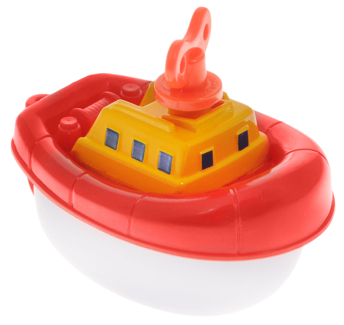Navystar Игрушка для ванной Пароходик цвет красный63901-1-R Navystar Игрушка для ванной Пароходик цвет красный63901-1-RЗаводная игрушка Пароходик порадует вашего малыша во время купания и сделает этот порой нелегкий процесс приятным и веселым. Пароходик выполнен из яркого безопасного пластика. Механическая игрушка быстро плавает по поверхности воды. Даже ребенку легко завести кораблик с помощью специального ключика, расположенного на крыше игрушки. Данная игрушка не только развеселит вашего малыша, но и поможет развить мелкую моторику.