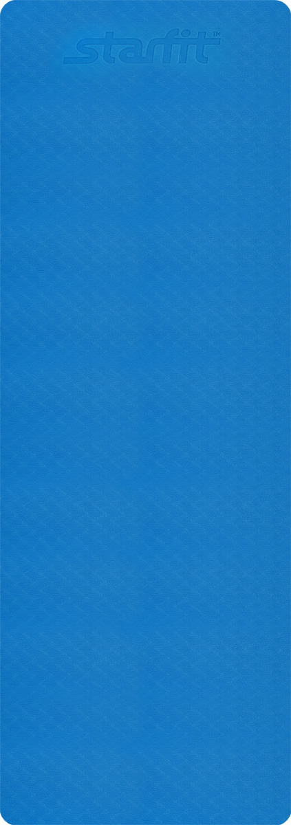 Коврик для йоги Starfit, цвет: синий, серый, 173 x 61 x 0,4 смУТ-00008846 Коврик для йоги Starfit, цвет: синий, серый, 173 x 61 x 0,4 смУТ-00008846Коврик для йоги Star Fit - это незаменимый аксессуар для любого спортсмена как во время тренировки, так и во время пре-стретчинга (растяжки до тренировки) и стретчинга (растяжки после тренировки). Выполнен из высокопрочного эластомера. Коврик используются в фитнесе, йоге, функциональном тренинге. Его используют спортсмены различных видов спорта в своем тренировочном процессе. Предпочтительно использовать без обуви. Если в обуви, то с мягкой подошвой, чтобы избежать разрыва поверхности коврика.