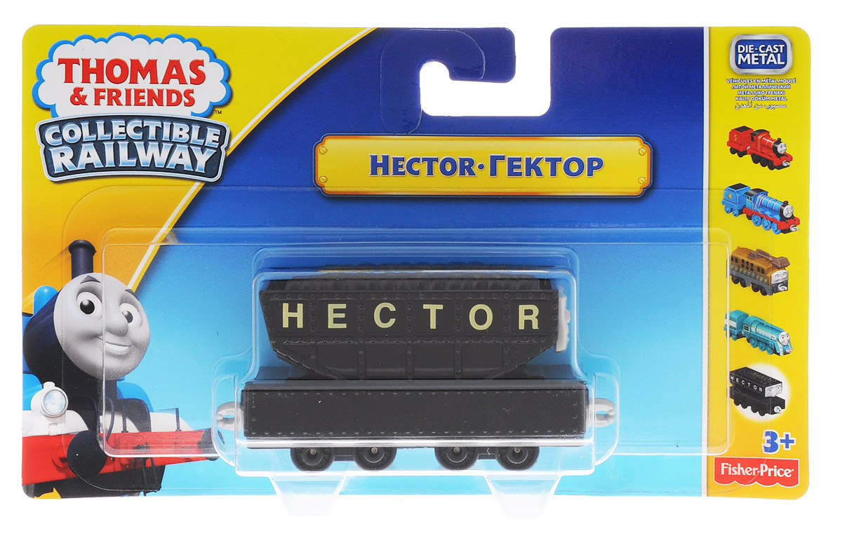 Thomas & Friends Базовый паровозик ГекторBHX25_DGB66 Thomas & Friends Базовый паровозик ГекторBHX25_DGB66Игрушка Thomas&Friends Базовый паровозик Гектор привлечет внимание вашего малыша и не позволит ему скучать. Паровозик выполнен из металла и пластика в виде персонажа популярного мультсериала Томас и его друзья (Thomas & Friends). Гектор - большой грузовой вагон, который ведет себя агрессивно, когда чего-то боится. При первом своем появлении он доставил большие неприятности Биллу, Бэну, Томасу и Рози из-за того, что боялся быть заполненным углем. В знакомой обстановке мил, дружелюбен и готов помогать. Соберите все паровозики Thomas&Friends для увлекательной игры! Порадуйте своего непоседу такой замечательной игрушкой!
