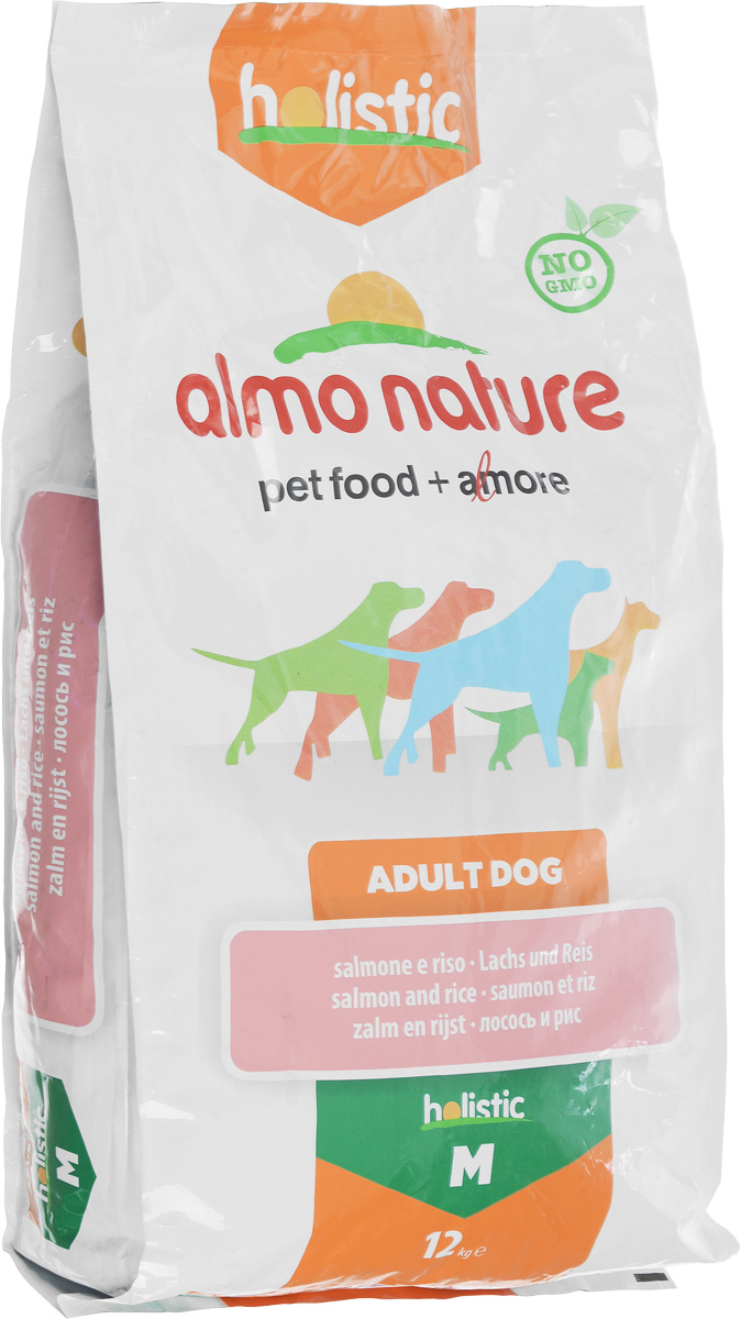 Корм сухой Almo Nature для взрослых собак, с лососем, 12 кг10150 Корм сухой Almo Nature для взрослых собак, с лососем, 12 кг10150Корм сухой Almo Nature представляет собой полноценное питание для взрослых собак. Высокое содержание свежих продуктов делает этот продукт более привлекательными для собак и повышает усвояемость. Товар сертифицирован.