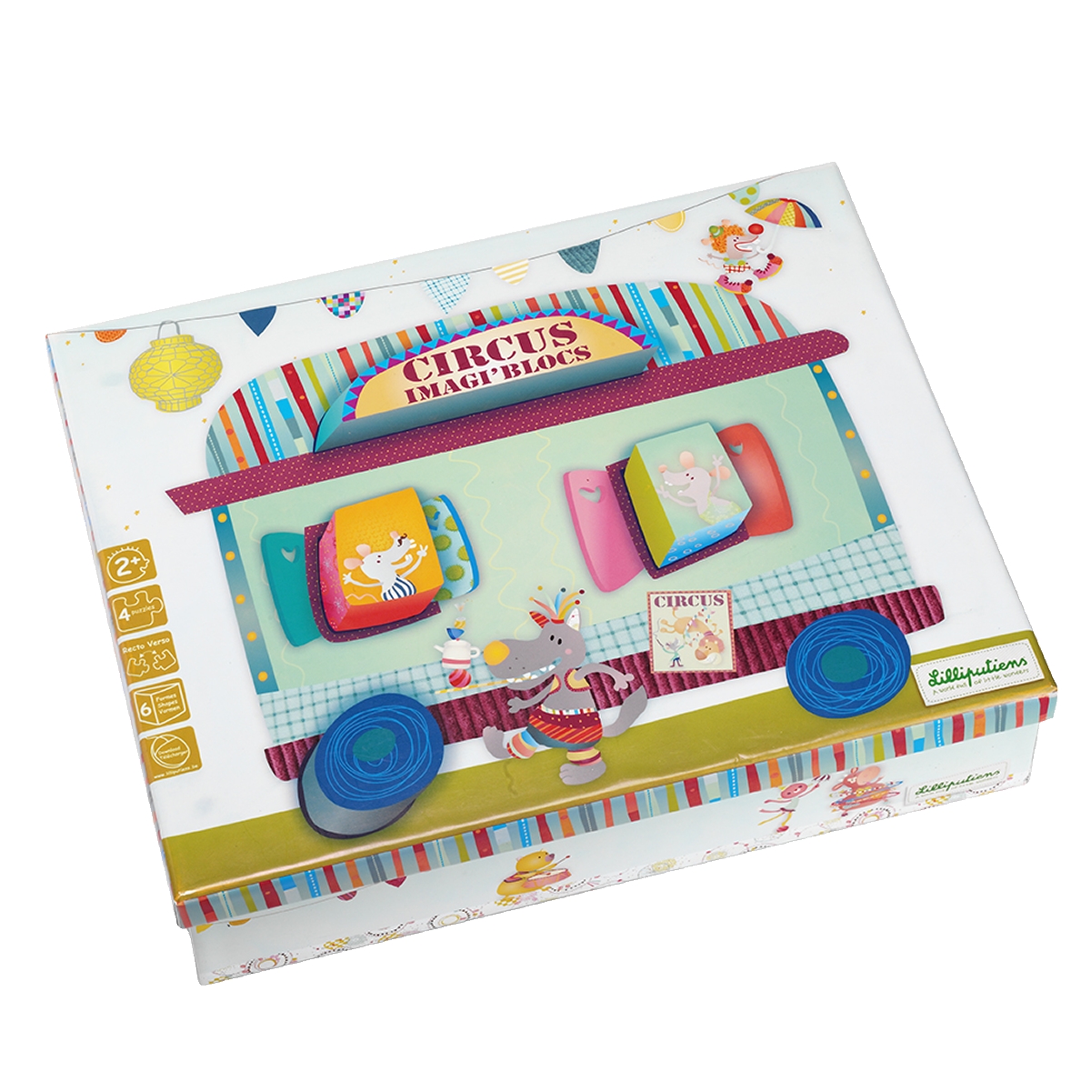 Lilliputiens Игрушка-сортер Цирк86420 Lilliputiens Игрушка-сортер Цирк86420Игрушка-сортер Lilliputiens Цирк обязательно понравится малышу и доставит ему много удовольствия от часов, посвященных игре с ней. Создавай бесконечные истории с Lilliputiens Цирк! Выбери одну из 4 картин, найди правильные комбинации и вставь формочки, чтобы воплотить в жизнь приключения твоих маленьких друзей Lilliputiens. Все игрушки разрабатываются в Бельгии и отличаются безупречным качеством и безграничной креативностью. Каждая игрушка - это путешествие в новую вселенную, полную неожиданных открытий и приятных сюрпризов. Игры с сортером помогут малышу развить цветовое восприятие, воображение и мелкую моторику рук. Порадуйте своего малыша таким замечательным подарком!