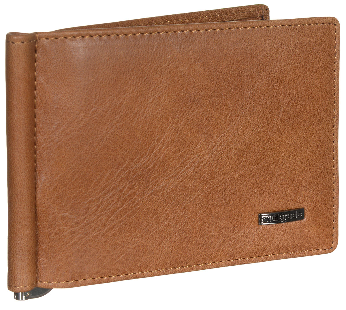 Держатель для купюр Malgrado, цвет: коричневый. 32006-3-439A Brown32006-3-439A Brown Держатель для купюр Malgrado, цвет: коричневый. 32006-3-439A Brown32006-3-439A BrownДержатель для купюр Malgrado выполнен из высококачественной натуральной кожи коричневого цвета с логотипом фирмы. Держатель имеет шесть отделений для визиток и механизм для фиксации купюр. Этот элегантный аксессуар непременно подойдет к вашему образу и порадует простотой, стилем и функциональностью. Держатель для купюр упакован в коробку из плотного картона с логотипом фирмы. Характеристики: Материал: натуральная кожа, текстиль, металл. Размер портмоне в сложенном виде: 11,5 см х 8,5 см х 0,5 см.