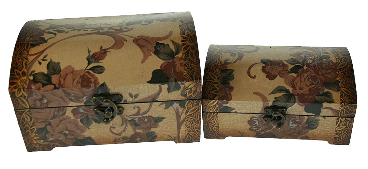 Набор сундучков "Roura Decoracion", 2 шт, 23х15х13 см. 34736 Набор сундучков "Roura Decoracion", 2 шт, 23х15х13 см. 34736