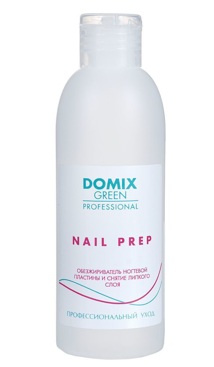 Domix Green Professional 2 в 1: Обезжириватель ногтевой пластины и средство снятия липкого слоя, 1 л616-102065 Domix Green Professional 2 в 1: Обезжириватель ногтевой пластины и средство снятия липкого слоя, 1 л616-102065Качество и долговечность наращенных ноготков зависит не только от использованного в процессе их создания материала, но и от правильной подготовки ногтевой пластины к процедуре. Перед тем как накладывать гель, необходимо полностью очистить и обезжирить каждый ноготь, что быстро и комфортно позволяет сделать применение специального обезжиривателя DGP Nail Prep. Продукт воздействует на ногти сразу в двух направлениях:помогает полностью очистить их от загрязнений; удаляет естественный липидный и остаточный жировой слой. Благодаря комплексному влиянию обезжириватель Domix Green Professional Nail Prep улучшает сцепление декоративного покрытия (геля, биогеля, геля-лака) с ногтевой пластиной, продлевает срок службы наращенных ноготков, предупреждает отслаивание искусственного материала по кромке и его растрескивание. Приятной особенностью обезжиривателя DGP Nail Prep является многофункциональность. Продукт помогает не только профессионально подготовить ноготки к наращиванию, но и убрать...