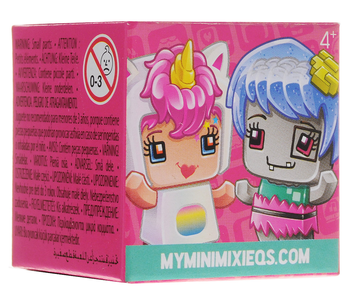 My Mini MixieQs Набор фигурок Серия 1DVT74_DXK33 My Mini MixieQs Набор фигурок Серия 1DVT74_DXK33В наборе My Mini MixieQs Серия 1 из двух случайных фигурок может оказаться любая из огромного ассортимента милых персонажей My Mini Mixiqes. Они такие разные - здесь найдется хоть диджей, хоть дракон! Самое интересное в этих фигурках то, что разные персонажи могут меняться одеждой и прическами. Невозможно удержаться, чтобы не начать играть с ними сразу, достав из упаковки!