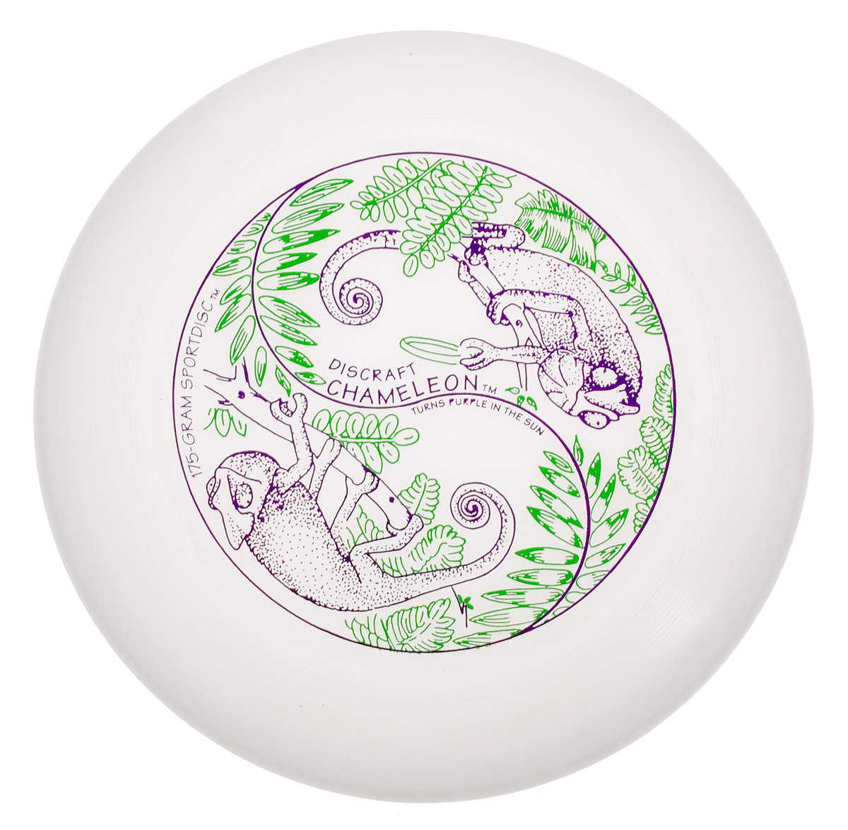 Discraft Летающий диск Ultra-Star Хамелеон101 Discraft Летающий диск Ultra-Star Хамелеон101Летающий диск Discraft Ultra-Star. Хамелеон выполнен из прочного материала, что обеспечит ему долговечность. Яркость и особая форма делают его идеальным для спортивных развлечений! Летающий диск способен поднять настроение всем! Каждый ребенок будет рад такому яркому и спортивному подарку. Диск меняет цвет на солнце.
