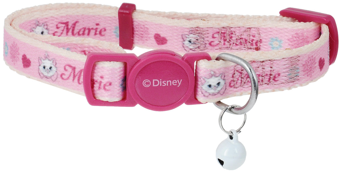 Ошейник для кошек Triol Disney. Marie, ширина 1 см, длина 21-30 смWD3032 Ошейник для кошек Triol Disney. Marie, ширина 1 см, длина 21-30 смWD3032Яркий и оригинальный ошейник для кошек Triol Disney. Marie выполнен из нейлона с дизайнерским принтом и с колокольчиком. Ошейник легко регулируется под размер животного. Очень мягкий и гибкий. Ошейник расстегивается при резком рывке, во избежание удушения животного. Ширина ошейника: 1 см. Длина ошейника: 21-30 см.