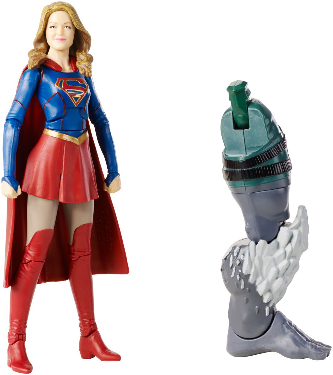 DC Comics Фигурка СупергерлDNW71 DC Comics Фигурка СупергерлDNW71Фигурка DC Comics Супергерл выполнена из безопасного пластика в виде супергероини комиксов. У фигурки подвижные руки, ноги и голова. Такая фигурка непременно придется по душе вашему ребенку и станет замечательным украшением любой коллекции. Супергерл - кузина Супермена, имеет те же силы и способности и так же уязвима к криптониту. В комплекте также идет элемент для сборки фигурки другого персонажа. Соберите все 6 фигурок коллекции, и вы сможете собрать еще одну фигурку персонажа Doomsday из масштабного перезапуска вселенной DC Comics The New 52.