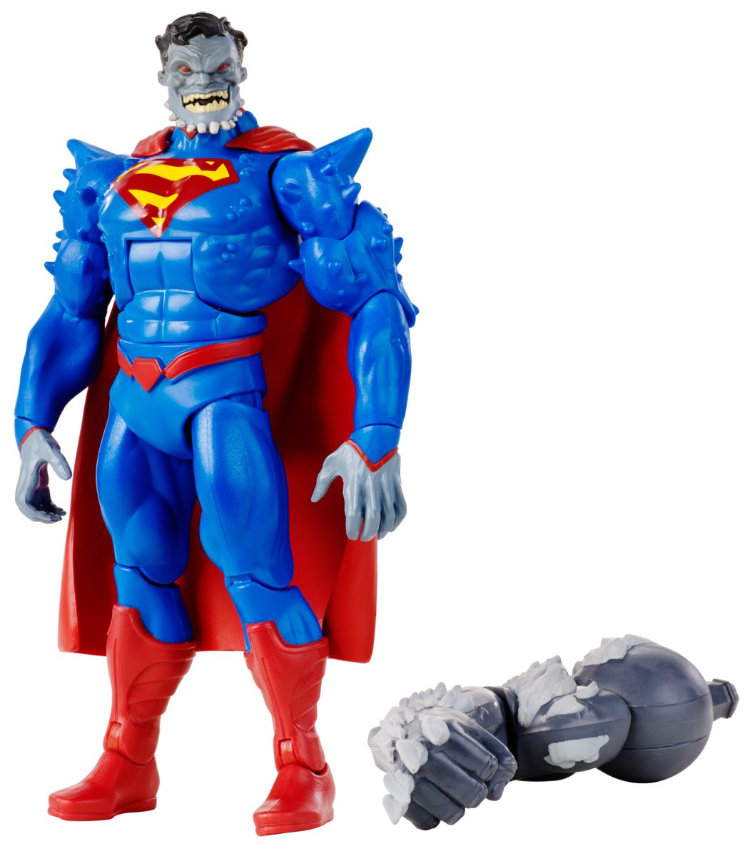 DC Comics Фигурка Супермен обреченныйDNW73 DC Comics Фигурка Супермен обреченныйDNW73Фигурка DC Comics Супермен обреченный выполнена из безопасного пластика в виде персонажа комиксов. У фигурки подвижные руки, ноги и голова. Такая фигурка непременно придется по душе вашему ребенку и станет замечательным украшением любой коллекции. Супермен обреченный - это Супермен, превратившийся после заражения вирусом Doomsday в невероятного монстра. В комплекте также идет элемент для сборки фигурки другого персонажа. Соберите все 6 фигурок коллекции, и вы сможете собрать еще одну фигурку персонажа Doomsday из масштабного перезапуска вселенной DC Comics The New 52.
