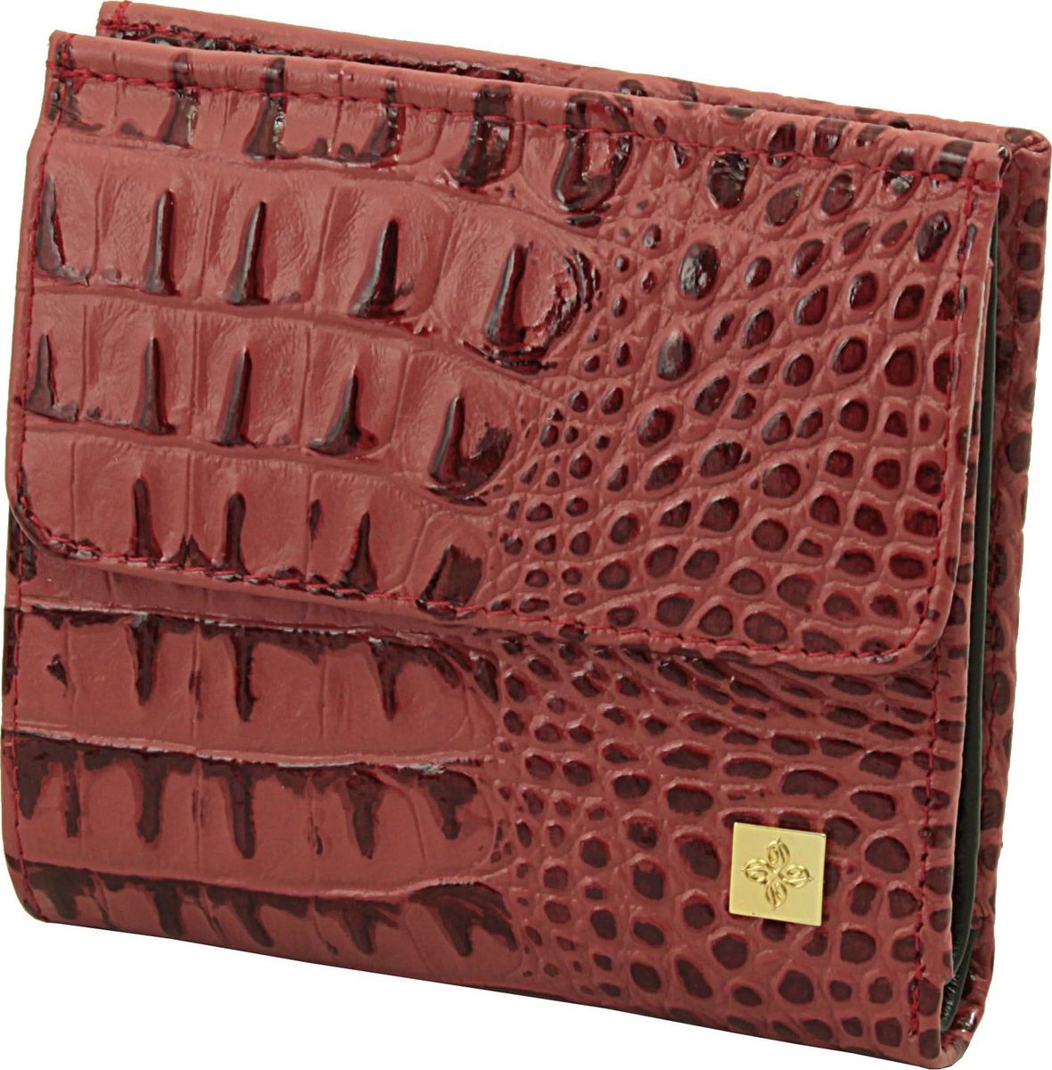 Кошелек женский Dimanche Loriсata Rouge, цвет: красный. 544/8544/8_красный Кошелек женский Dimanche Loriсata Rouge, цвет: красный. 544/8544/8_красныйКошелек из натуральной тисненой кожи с изящным украшением. На передней стенке объемный карман для мелочи, закрывается клапаном с кнопкой. Внутри второго отделения 2 открытых кармана для купюр, карман для купюр на молнии, 2 кармана для кредиток, карман для sim карты, карман с пластиковым окошком для документов и 2 вертикальных кармана. Закрывается на кнопку. Очень вместителен, несмотря на свои размеры.