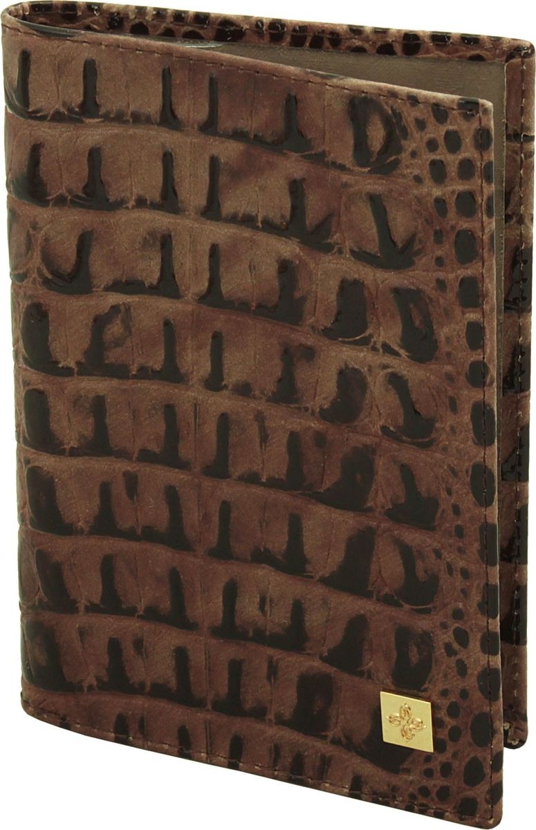 Обложка для паспорта женская Dimanche Loricata Brun, цвет: коричневый. 450/8450/8_коричневый Обложка для паспорта женская Dimanche Loricata Brun, цвет: коричневый. 450/8450/8_коричневыйЭлегантная обложка для паспорта из натуральной кожи с оригинальным украшением. На внутреннем развороте два кармана из прозрачного пластика.