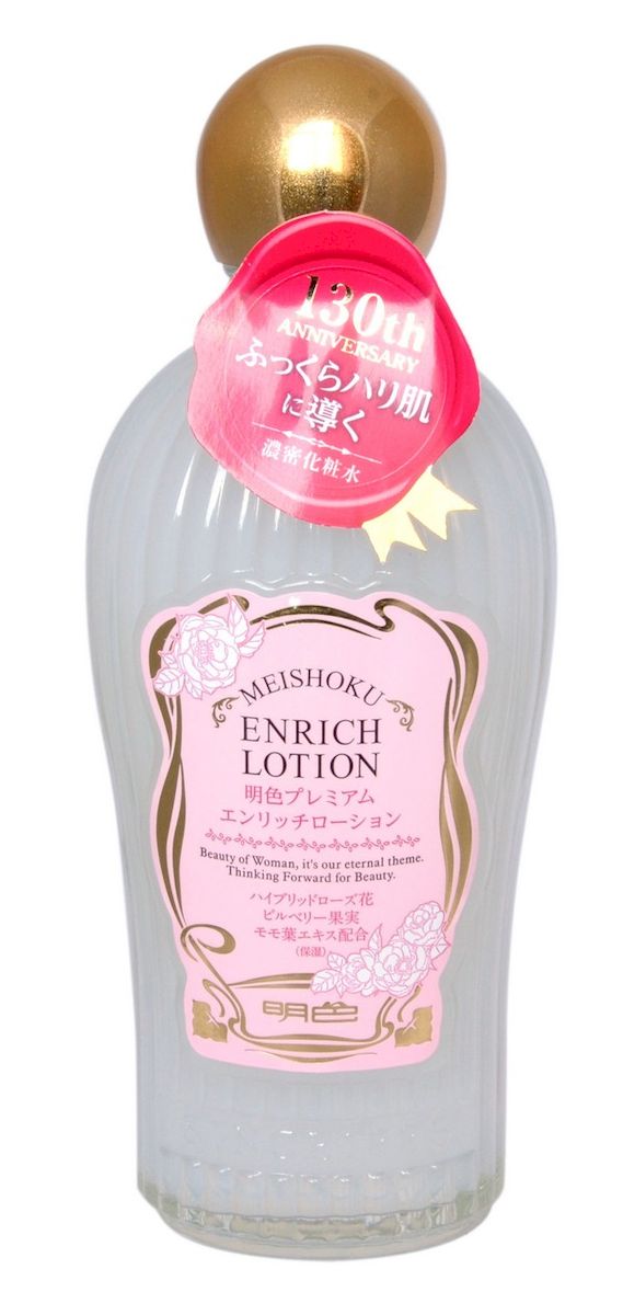 Meishoku Интенсивно увлажняющий лосьон Премиум. Premium Enrich Lotion для ухода за сухой кожей лица c растительными экстрактами, 160 мл248023 Meishoku Интенсивно увлажняющий лосьон Премиум. Premium Enrich Lotion для ухода за сухой кожей лица c растительными экстрактами, 160 мл248023Интенсивно увлажняющий лосьон эффективно ухаживает за сухой кожей лица. Превосходно удерживает влагу. Глубоко проникает. Помогает сделать кожу подтянутой, здоровой и красивой. Не оставляет ощущения липкости. При производстве лосьона использована технология Nanocube, благодаря которой клетки кожи наиболее эффективно воспринимают активные компоненты средства. Активные компоненты: Масло цветков столепестковой розы прекрасно подходит для ухода за зрелой кожей, начавшей терять свою эластичность и упругость. Способствует регенерации клеток кожи, помогает сделать овал лица более четким, разглаживает неглубокие и мелкие морщинки, тонизирует, повышает упругость и эластичность кожного покрова. Способствует улучшению цвета лица. Экстракт гибридной красной розы разглаживает рельеф кожи, устраняет морщины. Выравнивает цвет лица. Нормализует работу сальных желез, сужает поры. Препятствует потере влаги. Глубоко увлажняет и питает кожу, повышает ее упругость...