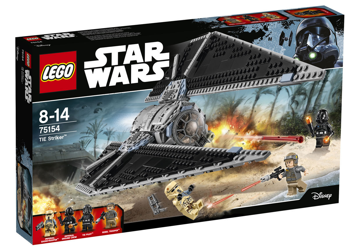 LEGO Star Wars Конструктор Ударный истребитель СИД 7515475154 LEGO Star Wars Конструктор Ударный истребитель СИД 7515475154Подготовьтесь к запуску удивительного истребителя СИД - патрульного летательного аппарата Империи! Откройте верхнюю или переднюю часть кабины и посадите туда мини-фигурку пилота. Помогите члену наземной команды Империи перезарядить и привести в боевое положение пружинные пушки в задней части машины. Затем отрегулируйте огромные крылья и взлетайте в небо на поиски повстанцев! Из деталей набора собирается звездный истребитель TIE Striker - модернизированная модель истребителей серии TIE, разработанная специально для боя в атмосфере и обороны наземных баз Империи. Кроме того, корабли этого типа могут вести бой и в межгалактическом пространстве наряду с другими космическими боевыми машинами. Истребитель оборудован подвижными крыльями, двумя пружинными пушками, кабиной, рассчитанной на одну мини-фигурку и отсеком для дополнительных боеприпасов. Выберите сторону - Империи или Альянса и разыграйте битву между повстанцами и Имперской боевой машины по своему собственному сценарию! ...
