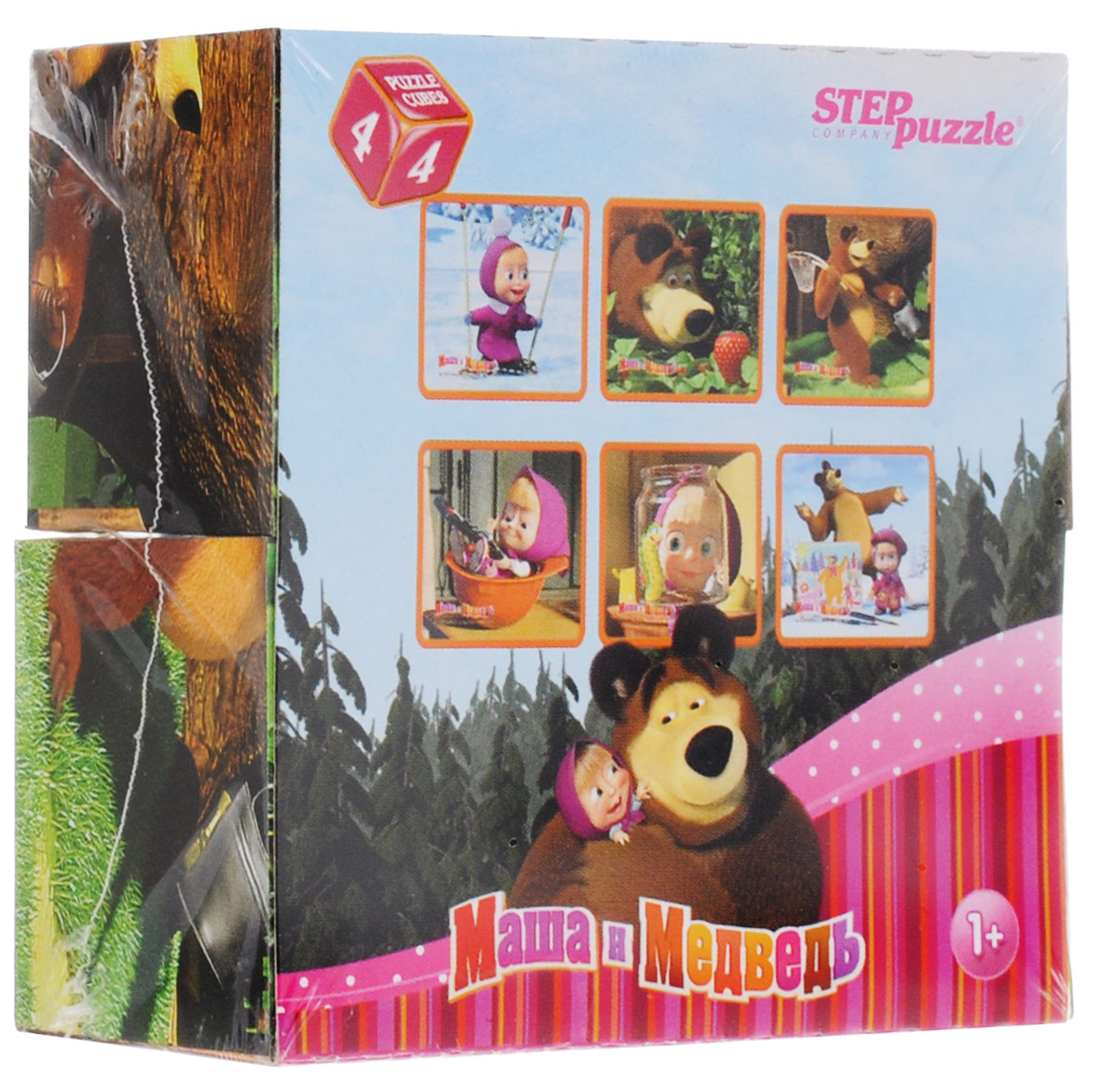 Step Puzzle Кубики Маша и Медведь 8713287132 Step Puzzle Кубики Маша и Медведь 8713287132С помощью четырех кубиков Step Puzzle Маша и Медведь ребенок сможет собрать целых шесть красочных картинок с изображением героев из одноименного мультсериала. Кубики - самая популярная и самая необходимая игрушка для малыша. Наборы из 4-х кубиков специально разработаны для самых маленьких. Игра с кубиками развивает зрительное восприятие, наблюдательность и внимание, мелкую моторику рук и произвольные движения. Ребенок научится складывать целостный образ из частей, определять недостающие детали изображения. Это прекрасный комплект для развлечения и времяпрепровождения с пользой для малыша.