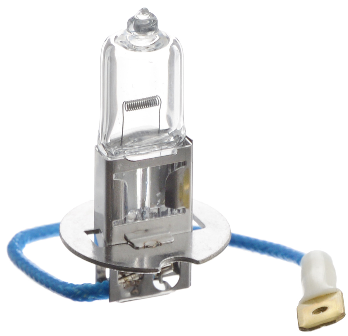 Лампа автомобильная галогенная Philips Vision, для фар, цоколь H3 (PK22s), 12V, 55W. 12336PRC112336PRC1 Лампа автомобильная галогенная Philips Vision, для фар, цоколь H3 (PK22s), 12V, 55W. 12336PRC112336PRC1Автомобильная галогенная лампа Philips Vision произведена из запатентованного кварцевого стекла с УФ фильтром Philips Quartz Glass. Кварцевое стекло Philips в отличие от обычного твердого стекла выдерживает гораздо большее давление смеси газов внутри колбы, что препятствует быстрому испарению вольфрама с нити накаливания. Кварцевое стекло выдерживает большой перепад температур, при попадании влаги на работающую лампу изделие не взрывается и продолжает работать. Лампы Philips Vision дают на 30% больше света по сравнению со стандартными лампами. Они создают превосходный световой поток, отличаются приемлемой ценой и соответствуют стандартам качества для оригинального оборудования. Благодаря улучшенному распределению света лампы Philips Vision способны освещать дорогу на большем расстоянии, повышая безопасность и комфорт вождения. Автомобильные галогенные лампы Philips удовлетворят все нужды автомобилистов: дальний свет, ближний свет, передние противотуманные фары,...