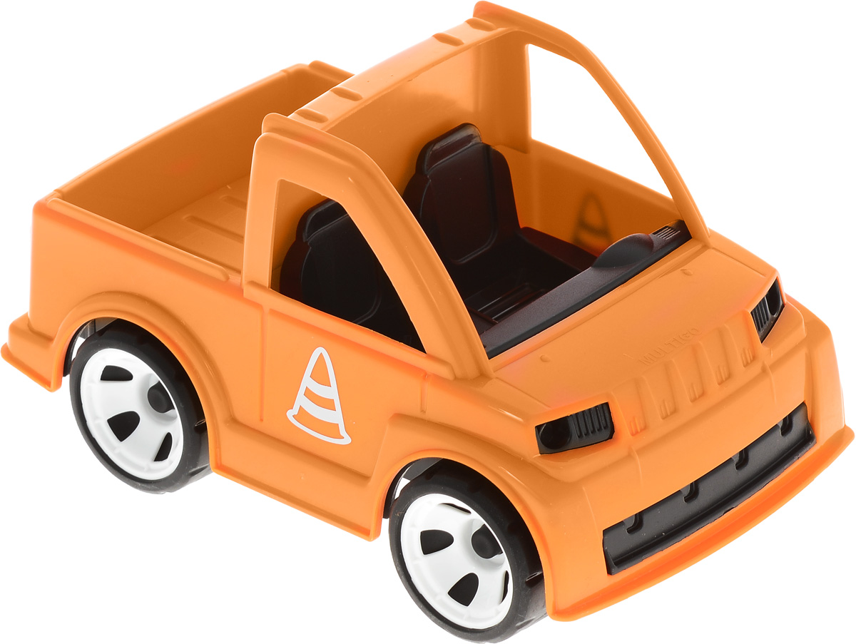 MultiGo Автомобиль обслуживания дорог с техником23213 MultiGo Автомобиль обслуживания дорог с техником23213Автомобиль обслуживания дорог с техником MultiGo внесет разнообразие в игры с машинками, позволяя придумывать новые сюжеты. Колеса машинки свободно вращаются. Кабина имеет два посадочных места для двух фигурок. Фигурка техника может наклоняться, руки фигурки поднимаются и опускаются, голова поворачивается. Волосы и головной убор съемные, их можно менять с другими фигурками. Специальная система MultiGo позволяет детям легко менять и добавлять различные игровые аксессуары. Одна игрушка легко преобразуется в другую. Сделайте вашему ребенку такой замечательный подарок!