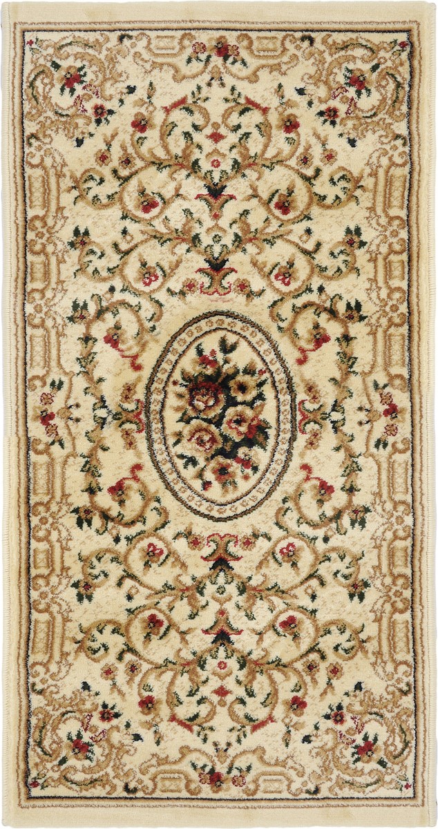 Ковер Kamalak Tekstil, прямоугольный, 60 x 110 см. УК-0264УК-0264 Ковер Kamalak Tekstil, прямоугольный, 60 x 110 см. УК-0264УК-0264Ковер Kamalak Tekstil изготовлен из прочного синтетического материала heat-set, улучшенного варианта полипропилена (эта нить получается в результате его дополнительной обработки). Полипропилен износостоек, нетоксичен, не впитывает влагу, не провоцирует аллергию. Структура волокна в полипропиленовых коврах гладкая, поэтому грязь не будет въедаться и скапливаться на ворсе. Практичный и износоустойчивый ворс не истирается и не накапливает статическое электричество. Ковер обладает хорошими показателями теплостойкости и шумоизоляции. Оригинальный рисунок позволит гармонично оформить интерьер комнаты, гостиной или прихожей. За счет невысокого ворса ковер легко чистить. При надлежащем уходе синтетический ковер прослужит долго, не утратив ни яркости узора, ни блеска ворса, ни упругости. Самый простой способ избавить изделие от грязи - пропылесосить его с обеих сторон (лицевой и изнаночной). Влажная уборка с применением шампуней и...