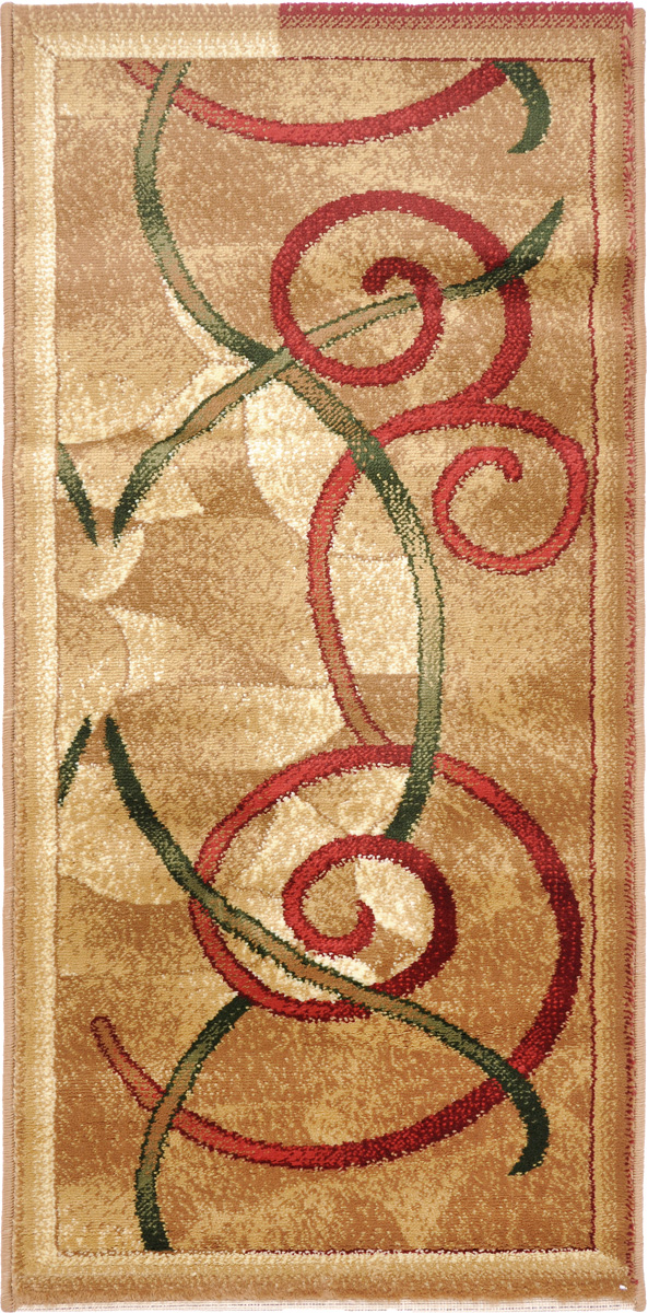 Ковер Kamalak Tekstil, прямоугольный, 50 x 100 см. УК-0443УК-0443 Ковер Kamalak Tekstil, прямоугольный, 50 x 100 см. УК-0443УК-0443Ковер Kamalak Tekstil изготовлен из прочного синтетического материала heat-set, улучшенного варианта полипропилена (эта нить получается в результате его дополнительной обработки). Полипропилен износостоек, нетоксичен, не впитывает влагу, не провоцирует аллергию. Структура волокна в полипропиленовых коврах гладкая, поэтому грязь не будет въедаться и скапливаться на ворсе. Практичный и износоустойчивый ворс не истирается и не накапливает статическое электричество. Ковер обладает хорошими показателями теплостойкости и шумоизоляции. Оригинальный рисунок позволит гармонично оформить интерьер комнаты, гостиной или прихожей. За счет невысокого ворса ковер легко чистить. При надлежащем уходе синтетический ковер прослужит долго, не утратив ни яркости узора, ни блеска ворса, ни упругости. Самый простой способ избавить изделие от грязи - пропылесосить его с обеих сторон (лицевой и изнаночной). Влажная уборка с применением шампуней и...