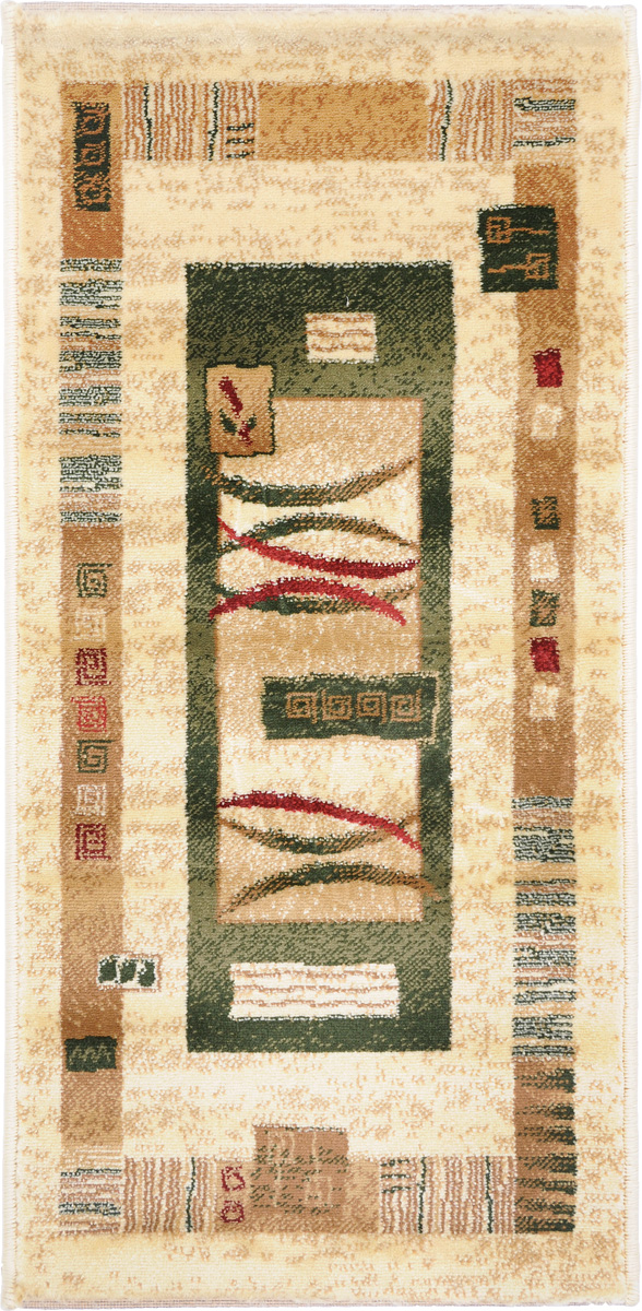 Ковер Kamalak Tekstil, прямоугольный, 50 x 100 см. УК-0442УК-0442 Ковер Kamalak Tekstil, прямоугольный, 50 x 100 см. УК-0442УК-0442Ковер Kamalak Tekstil изготовлен из прочного синтетического материала heat-set, улучшенного варианта полипропилена (эта нить получается в результате его дополнительной обработки). Полипропилен износостоек, нетоксичен, не впитывает влагу, не провоцирует аллергию. Структура волокна в полипропиленовых коврах гладкая, поэтому грязь не будет въедаться и скапливаться на ворсе. Практичный и износоустойчивый ворс не истирается и не накапливает статическое электричество. Ковер обладает хорошими показателями теплостойкости и шумоизоляции. Оригинальный рисунок позволит гармонично оформить интерьер комнаты, гостиной или прихожей. За счет невысокого ворса ковер легко чистить. При надлежащем уходе синтетический ковер прослужит долго, не утратив ни яркости узора, ни блеска ворса, ни упругости. Самый простой способ избавить изделие от грязи - пропылесосить его с обеих сторон (лицевой и изнаночной). Влажная уборка с применением шампуней и...