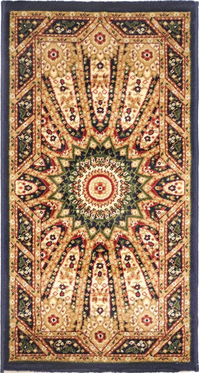 Ковер Kamalak Tekstil, прямоугольный, 60 x 110 см. УК-0229УК-0229 Ковер Kamalak Tekstil, прямоугольный, 60 x 110 см. УК-0229УК-0229Ковер Kamalak Tekstil изготовлен из прочного синтетического материала heat-set, улучшенного варианта полипропилена (эта нить получается в результате его дополнительной обработки). Полипропилен износостоек, нетоксичен, не впитывает влагу, не провоцирует аллергию. Структура волокна в полипропиленовых коврах гладкая, поэтому грязь не будет въедаться и скапливаться на ворсе. Практичный и износоустойчивый ворс не истирается и не накапливает статическое электричество. Ковер обладает хорошими показателями теплостойкости и шумоизоляции. Оригинальный рисунок позволит гармонично оформить интерьер комнаты, гостиной или прихожей. За счет невысокого ворса ковер легко чистить. При надлежащем уходе синтетический ковер прослужит долго, не утратив ни яркости узора, ни блеска ворса, ни упругости. Самый простой способ избавить изделие от грязи - пропылесосить его с обеих сторон (лицевой и изнаночной). Влажная уборка с применением шампуней и...