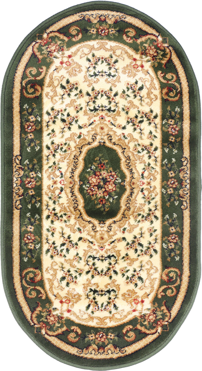 Ковер Kamalak Tekstil, овальный, 60 x 110 см. УК-0112УК-0112 Ковер Kamalak Tekstil, овальный, 60 x 110 см. УК-0112УК-0112Ковер Kamalak Tekstil изготовлен из прочного синтетического материала heat-set, улучшенного варианта полипропилена (эта нить получается в результате его дополнительной обработки). Полипропилен износостоек, нетоксичен, не впитывает влагу, не провоцирует аллергию. Структура волокна в полипропиленовых коврах гладкая, поэтому грязь не будет въедаться и скапливаться на ворсе. Практичный и износоустойчивый ворс не истирается и не накапливает статическое электричество. Ковер обладает хорошими показателями теплостойкости и шумоизоляции. Оригинальный рисунок позволит гармонично оформить интерьер комнаты, гостиной или прихожей. За счет невысокого ворса ковер легко чистить. При надлежащем уходе синтетический ковер прослужит долго, не утратив ни яркости узора, ни блеска ворса, ни упругости. Самый простой способ избавить изделие от грязи - пропылесосить его с обеих сторон (лицевой и изнаночной). Влажная уборка с применением шампуней и моющих средств не противопоказана. ...