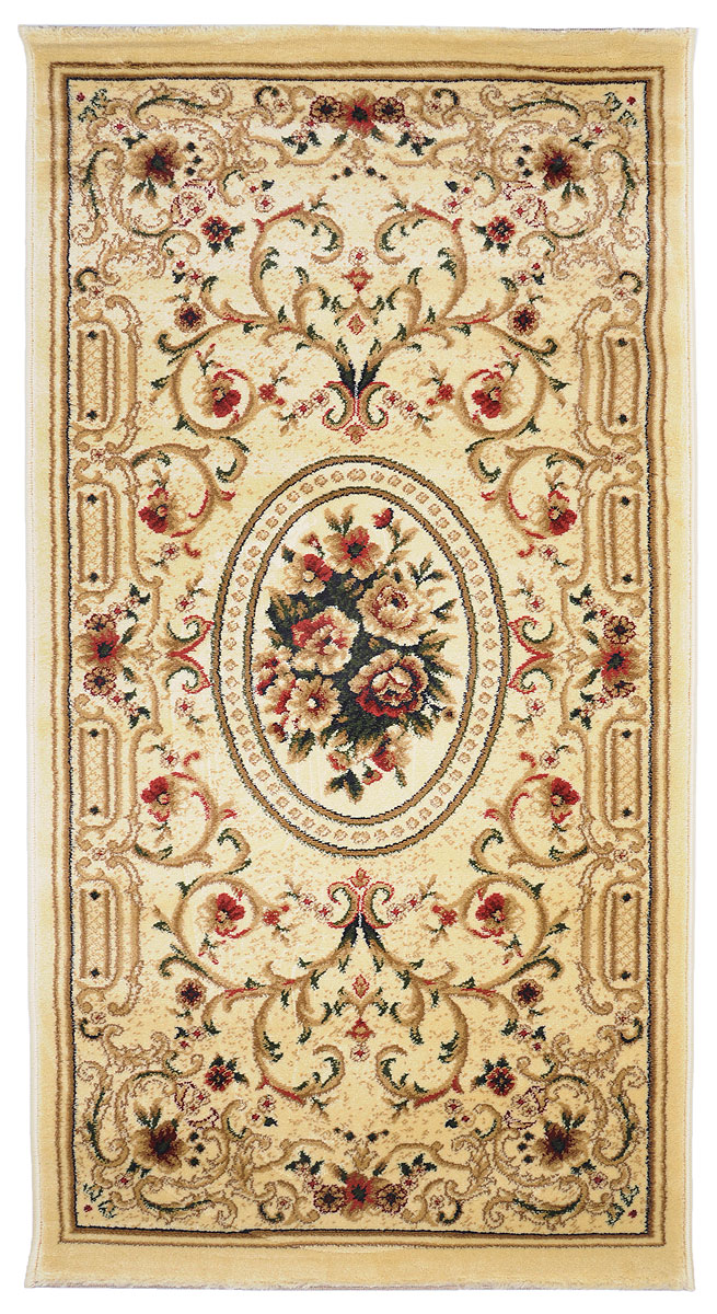 Ковер Kamalak Tekstil, прямоугольный, 80 x 150 см. УК-0262УК-0262 Ковер Kamalak Tekstil, прямоугольный, 80 x 150 см. УК-0262УК-0262Ковер Kamalak Tekstil изготовлен из прочного синтетического материала heat-set, улучшенного варианта полипропилена (эта нить получается в результате его дополнительной обработки). Полипропилен износостоек, нетоксичен, не впитывает влагу, не провоцирует аллергию. Структура волокна в полипропиленовых коврах гладкая, поэтому грязь не будет въедаться и скапливаться на ворсе. Практичный и износоустойчивый ворс не истирается и не накапливает статическое электричество. Ковер обладает хорошими показателями теплостойкости и шумоизоляции. Оригинальный рисунок позволит гармонично оформить интерьер комнаты, гостиной или прихожей. За счет невысокого ворса ковер легко чистить. При надлежащем уходе синтетический ковер прослужит долго, не утратив ни яркости узора, ни блеска ворса, ни упругости. Самый простой способ избавить изделие от грязи - пропылесосить его с обеих сторон (лицевой и изнаночной). Влажная уборка с применением шампуней и моющих средств не противопоказана. ...