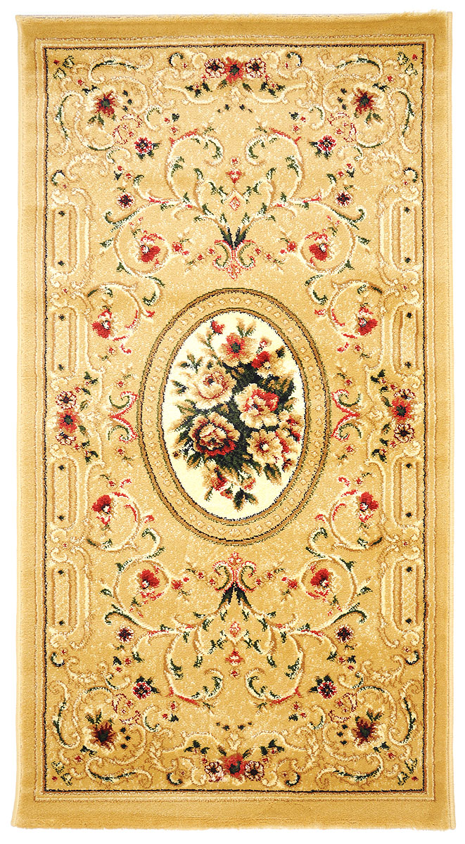 Ковер Kamalak Tekstil, прямоугольный, 80 x 150 см. УК-0256УК-0256 Ковер Kamalak Tekstil, прямоугольный, 80 x 150 см. УК-0256УК-0256Ковер Kamalak Tekstil изготовлен из прочного синтетического материала heat-set, улучшенного варианта полипропилена (эта нить получается в результате его дополнительной обработки). Полипропилен износостоек, нетоксичен, не впитывает влагу, не провоцирует аллергию. Структура волокна в полипропиленовых коврах гладкая, поэтому грязь не будет въедаться и скапливаться на ворсе. Практичный и износоустойчивый ворс не истирается и не накапливает статическое электричество. Ковер обладает хорошими показателями теплостойкости и шумоизоляции. Оригинальный рисунок позволит гармонично оформить интерьер комнаты, гостиной или прихожей. За счет невысокого ворса ковер легко чистить. При надлежащем уходе синтетический ковер прослужит долго, не утратив ни яркости узора, ни блеска ворса, ни упругости. Самый простой способ избавить изделие от грязи - пропылесосить его с обеих сторон (лицевой и изнаночной). Влажная уборка с применением шампуней и...