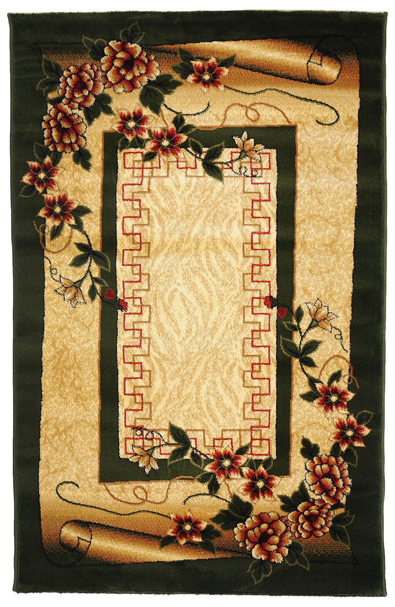Ковер Kamalak Tekstil, прямоугольный, 100 x 150 см. УК-0056УК-0056 Ковер Kamalak Tekstil, прямоугольный, 100 x 150 см. УК-0056УК-0056Ковер Kamalak Tekstil изготовлен из прочного синтетического материала heat-set, улучшенного варианта полипропилена (эта нить получается в результате его дополнительной обработки). Полипропилен износостоек, нетоксичен, не впитывает влагу, не провоцирует аллергию. Структура волокна в полипропиленовых коврах гладкая, поэтому грязь не будет въедаться и скапливаться на ворсе. Практичный и износоустойчивый ворс не истирается и не накапливает статическое электричество. Ковер обладает хорошими показателями теплостойкости и шумоизоляции. Оригинальный рисунок позволит гармонично оформить интерьер комнаты, гостиной или прихожей. За счет невысокого ворса ковер легко чистить. При надлежащем уходе синтетический ковер прослужит долго, не утратив ни яркости узора, ни блеска ворса, ни упругости. Самый простой способ избавить изделие от грязи - пропылесосить его с обеих сторон (лицевой и изнаночной). Влажная уборка с применением шампуней и...