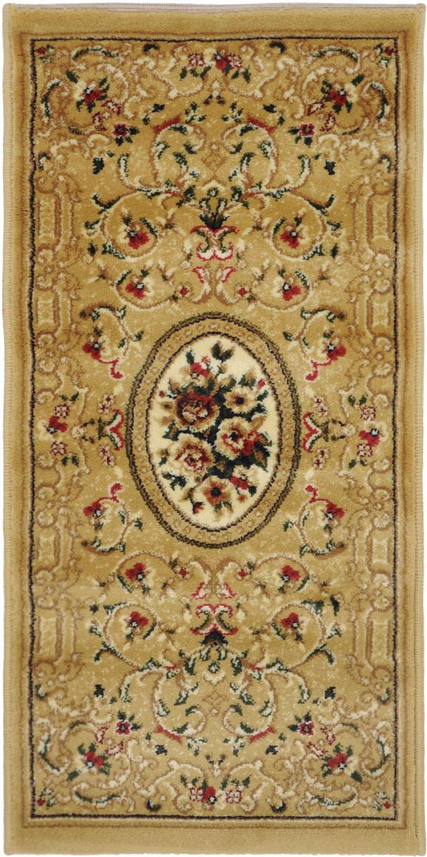 Ковер Kamalak Tekstil, прямоугольный, 50 x 100 см. УК-0489УК-0489 Ковер Kamalak Tekstil, прямоугольный, 50 x 100 см. УК-0489УК-0489Ковер Kamalak Tekstil изготовлен из прочного синтетического материала heat-set, улучшенного варианта полипропилена (эта нить получается в результате его дополнительной обработки). Полипропилен износостоек, нетоксичен, не впитывает влагу, не провоцирует аллергию. Структура волокна в полипропиленовых коврах гладкая, поэтому грязь не будет въедаться и скапливаться на ворсе. Практичный и износоустойчивый ворс не истирается и не накапливает статическое электричество. Ковер обладает хорошими показателями теплостойкости и шумоизоляции. Оригинальный рисунок позволит гармонично оформить интерьер комнаты, гостиной или прихожей. За счет невысокого ворса ковер легко чистить. При надлежащем уходе синтетический ковер прослужит долго, не утратив ни яркости узора, ни блеска ворса, ни упругости. Самый простой способ избавить изделие от грязи - пропылесосить его с обеих сторон (лицевой и изнаночной). Влажная уборка с применением шампуней и...
